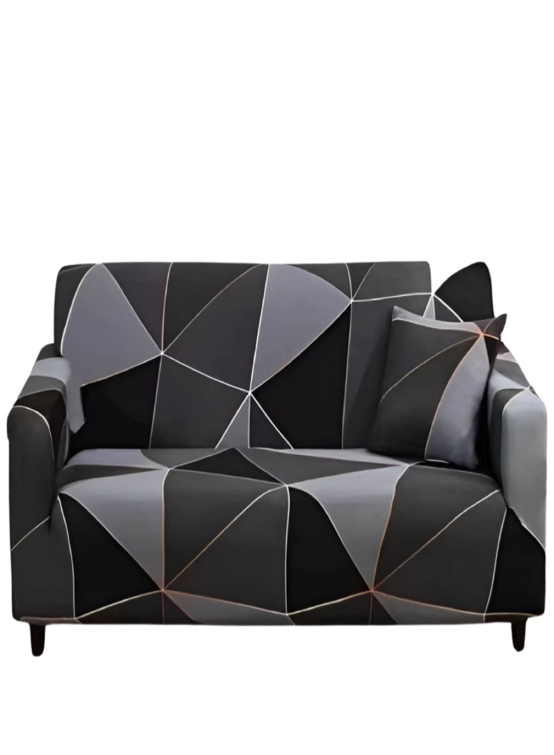 FUNDA ELASTICADAS SOFÁ 3 CUERPOS 230 X 180 CM MULTICOLOR - 1