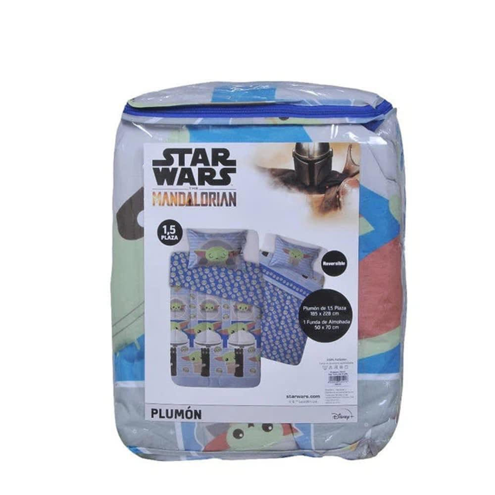 PLUMÓN 1.5 PLAZAS ALGODÓN MULTICOLOR NIÑODISNEY REVERSIBLE STARS W - 2