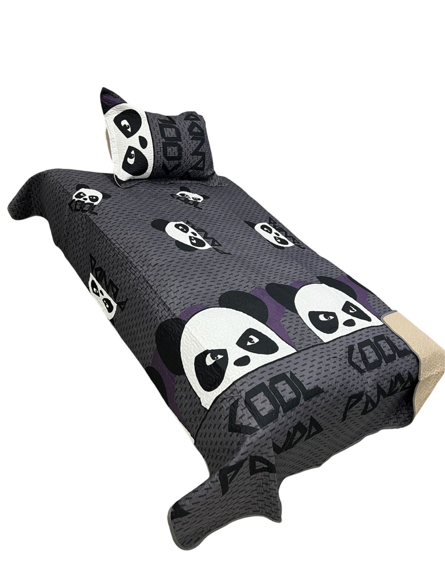 CUBRECAMA ALGODÓN MULTICOLOR QUILT LIGERO PRIMAVERA VERANO NIÑO PLAZA Y MEDIA - 2