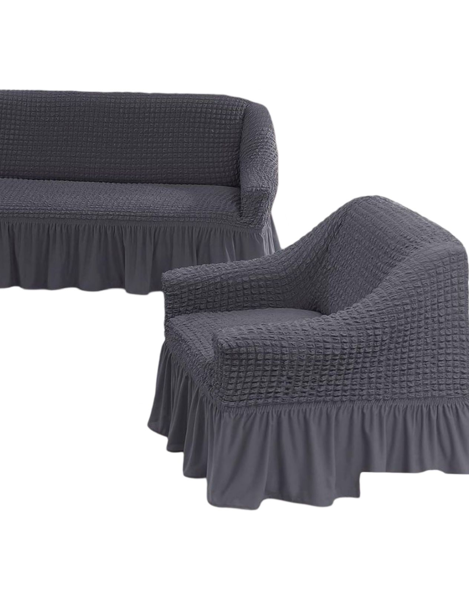 FUNDA SET TURKAS CUADRILLE 3+1+1 D5.13 GRIS - 2
