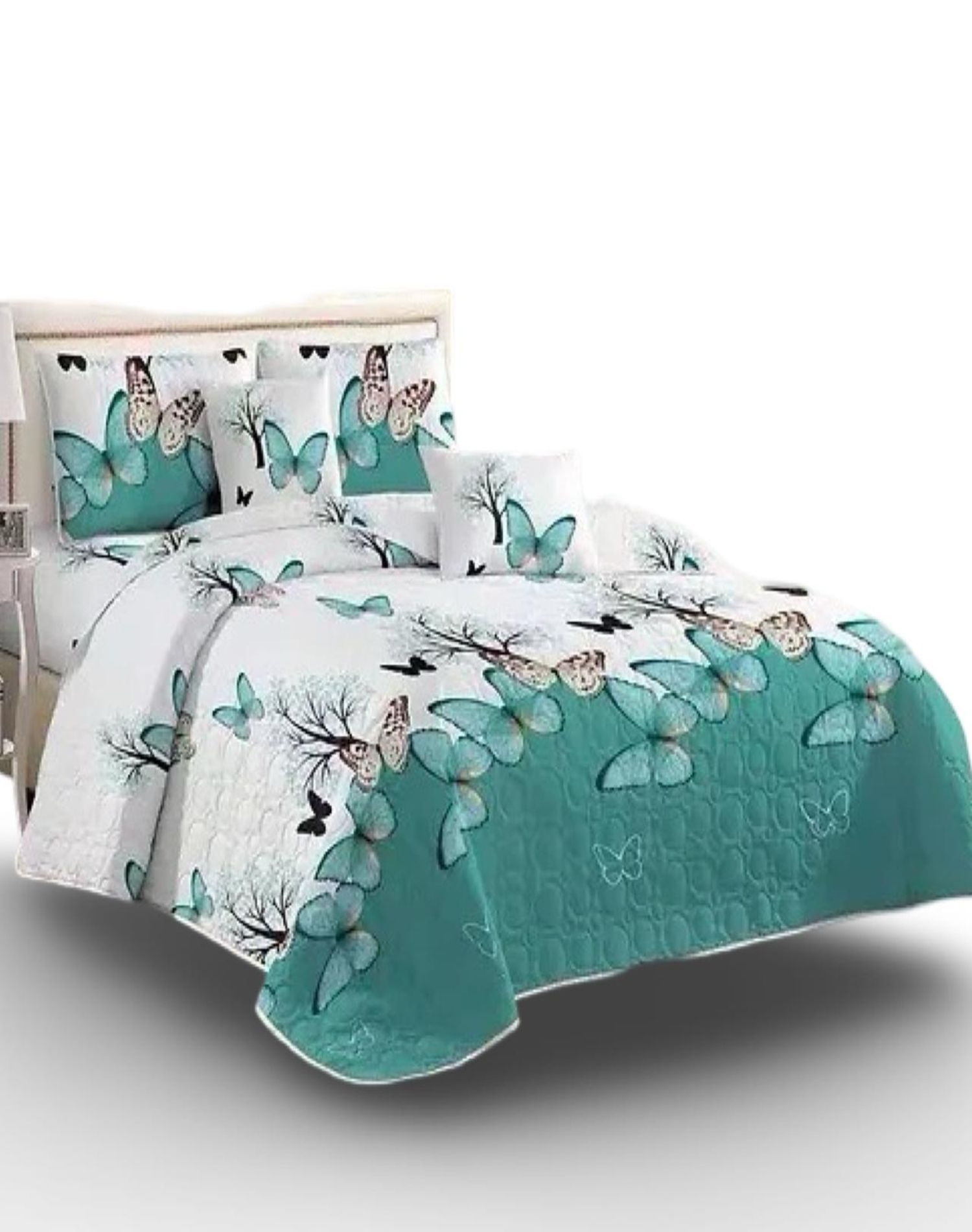 CUBRECAMA MULTICOLOR QUILT 2 PLAZAS DISEÑOS PRIMAVERA VERANO D1 - 1