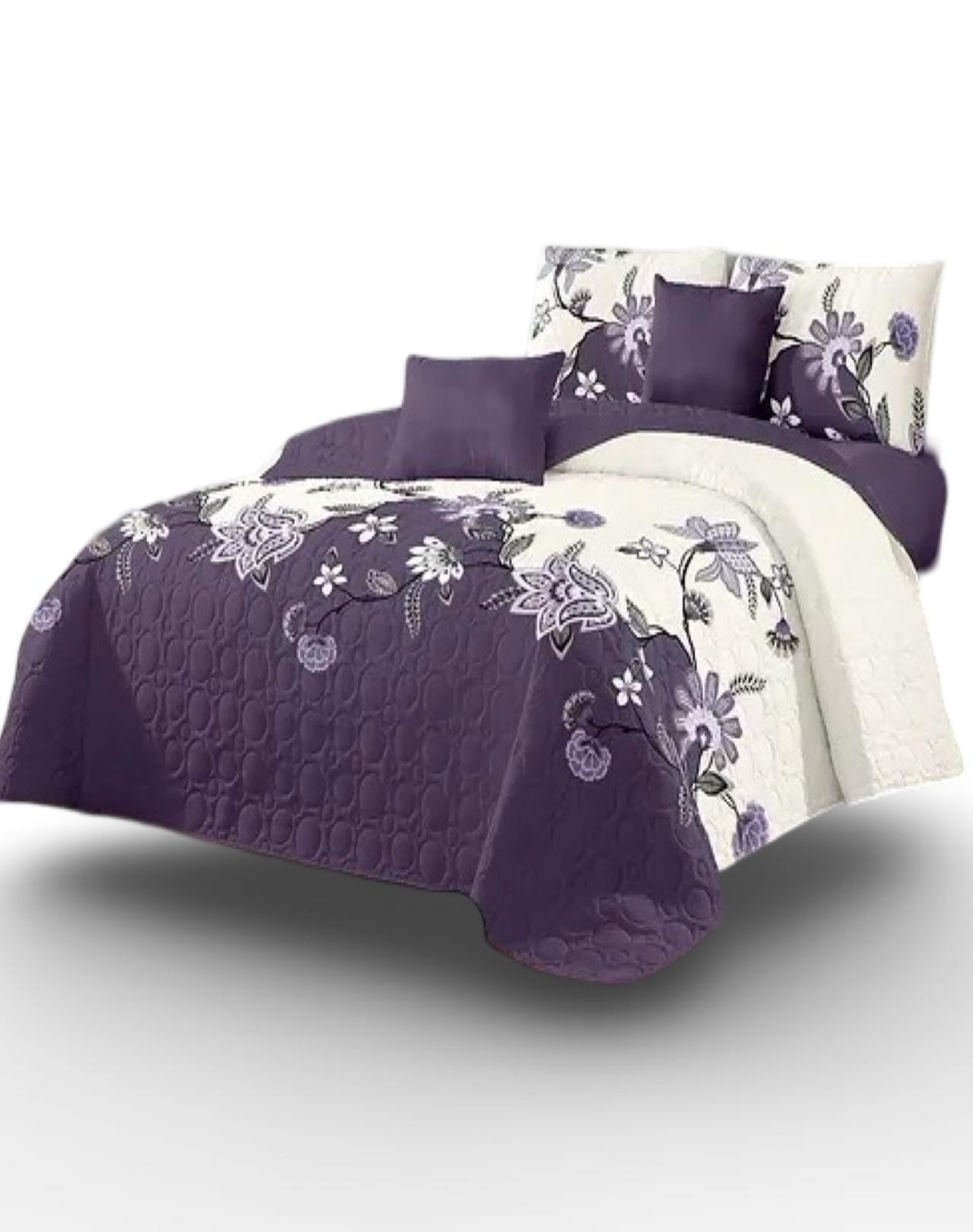CUBRECAMA MULTICOLOR QUILT 2 PLAZAS DISEÑOS PRIMAVERA VERANO D9 - 2