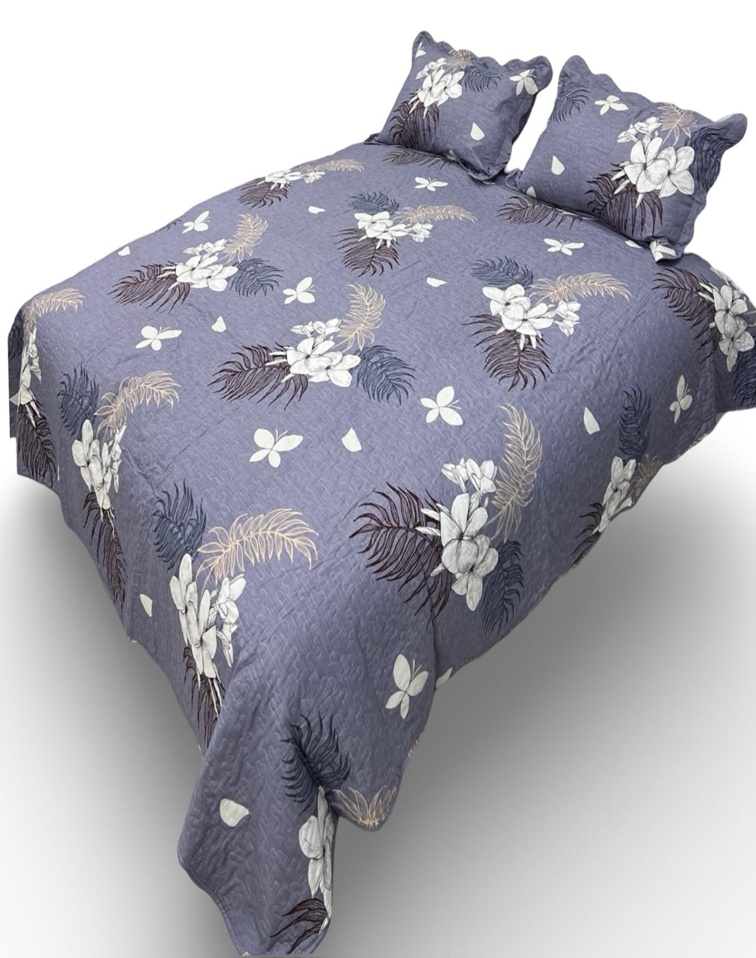 CUBRECAMA MULTICOLOR QUILT LUMINOSO 2 PLAZAS VERANO L13 - 4