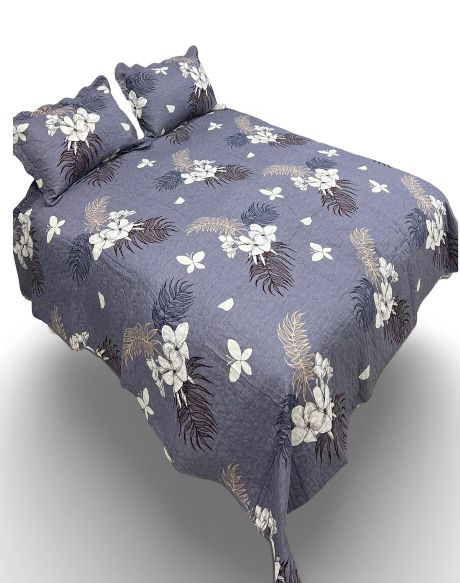 CUBRECAMA MULTICOLOR QUILT LUMINOSO 2 PLAZAS VERANO L13 - 5