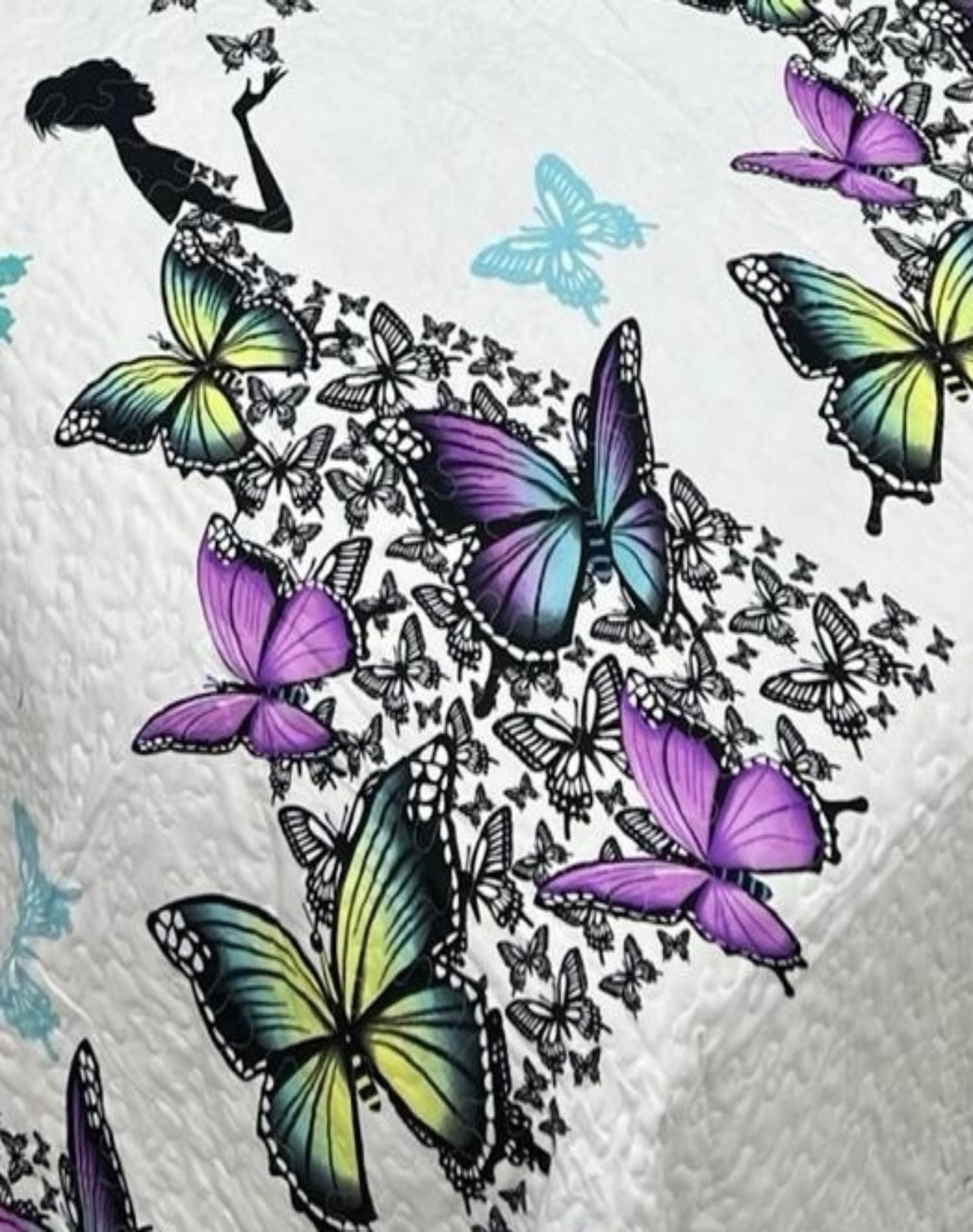 CUBRECAMA MULTICOLOR QUILT LUMINOSO 2 PLAZAS VERANO L6 - 2