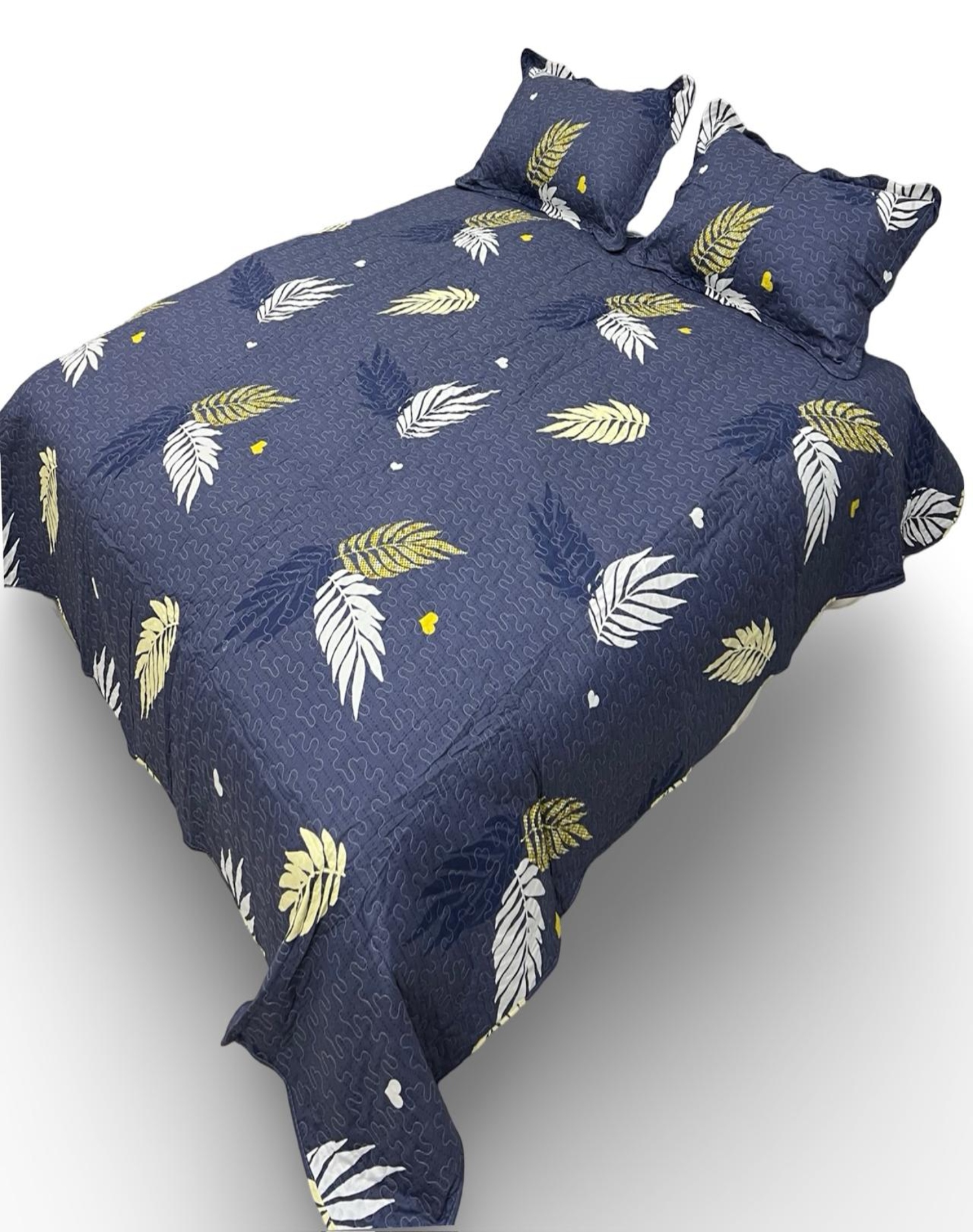 CUBRECAMA MULTICOLOR QUILT LUMINOSO 2 PLAZAS VERANO L8 - 1