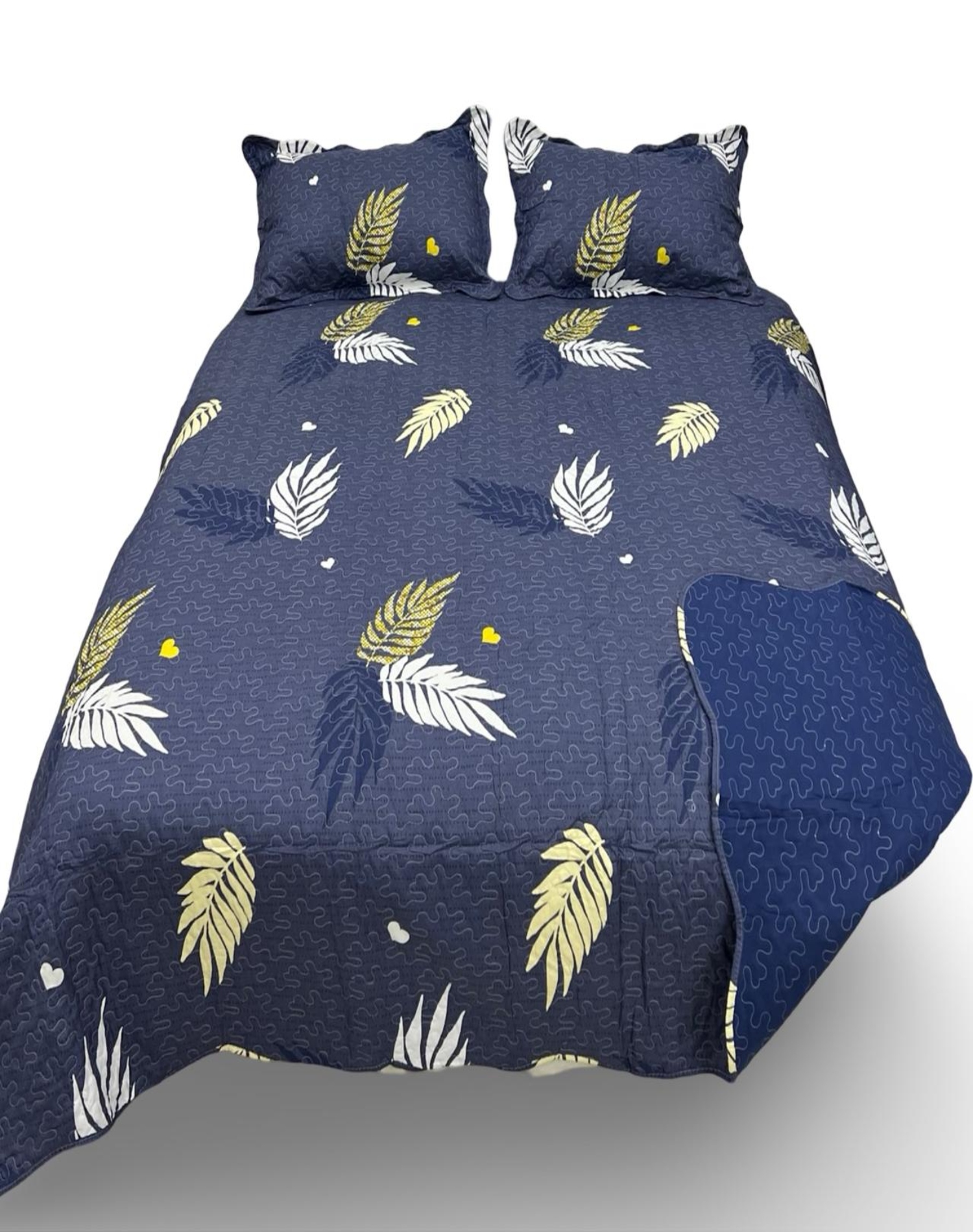 CUBRECAMA MULTICOLOR QUILT LUMINOSO 2 PLAZAS VERANO L8 - 4