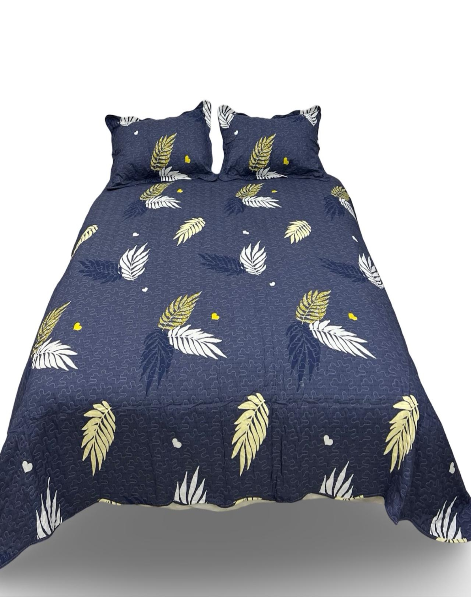 CUBRECAMA MULTICOLOR QUILT LUMINOSO 2 PLAZAS VERANO L8 - 5