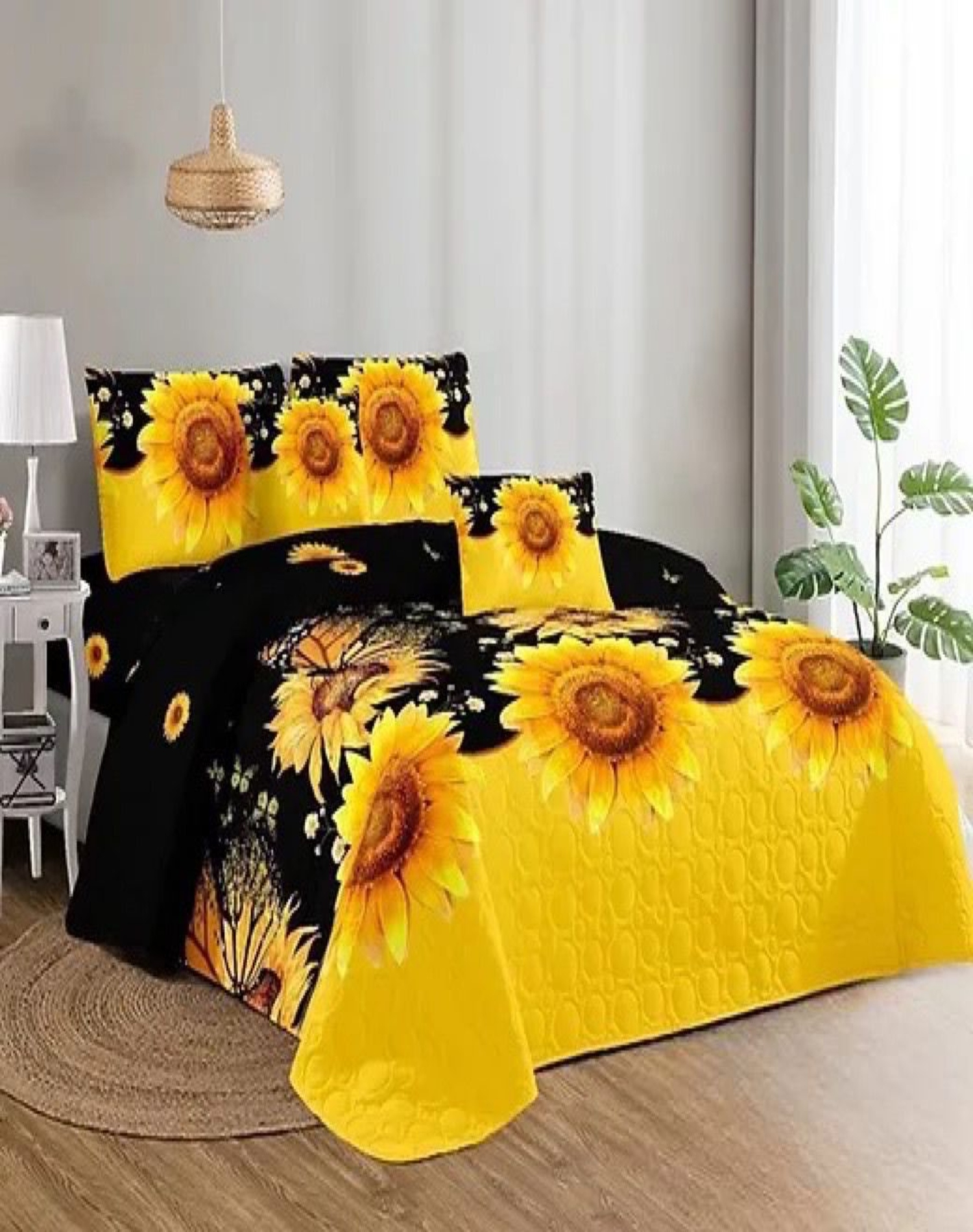 CUBRECAMA MULTICOLOR QUILT 2 PLAZAS VERANO LIGERO Y SUAVE E12 - 3