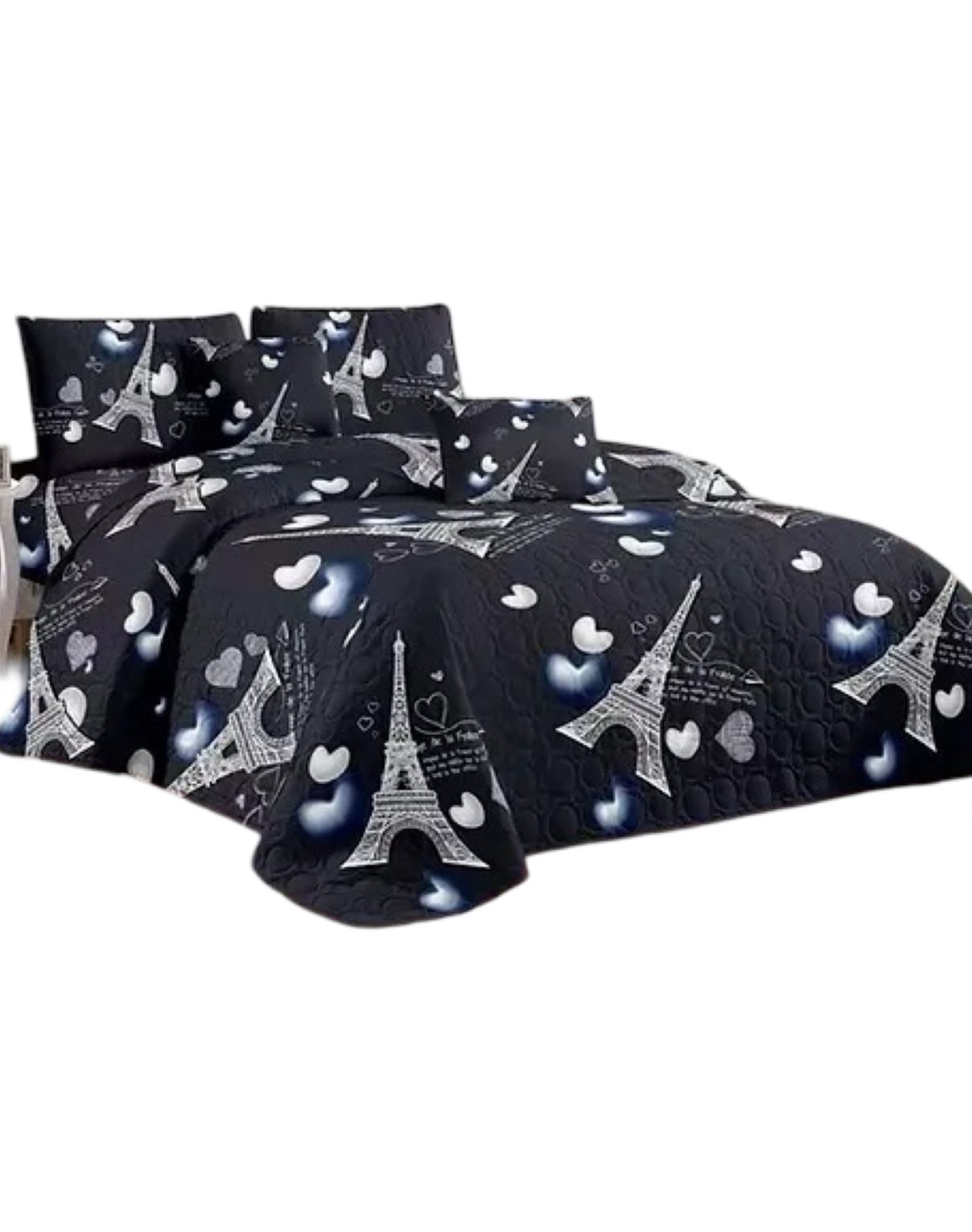 CUBRECAMA MULTICOLOR QUILT 2 PLAZAS VERANO LIGERO Y SUAVE E13 - 1