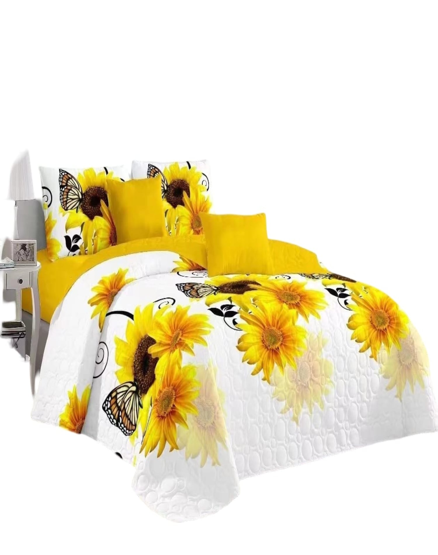 CUBRECAMA MULTICOLOR QUILT KING VERANO Y PRIMAVERA C11 - 1