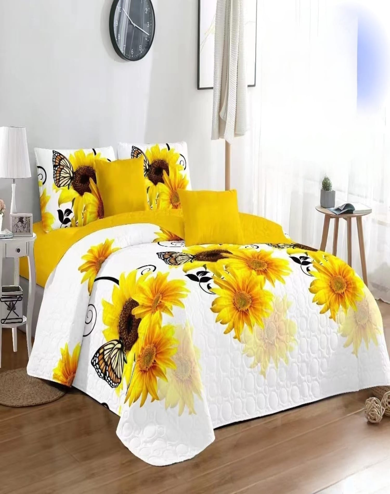 CUBRECAMA MULTICOLOR QUILT KING VERANO Y PRIMAVERA C11 - 3