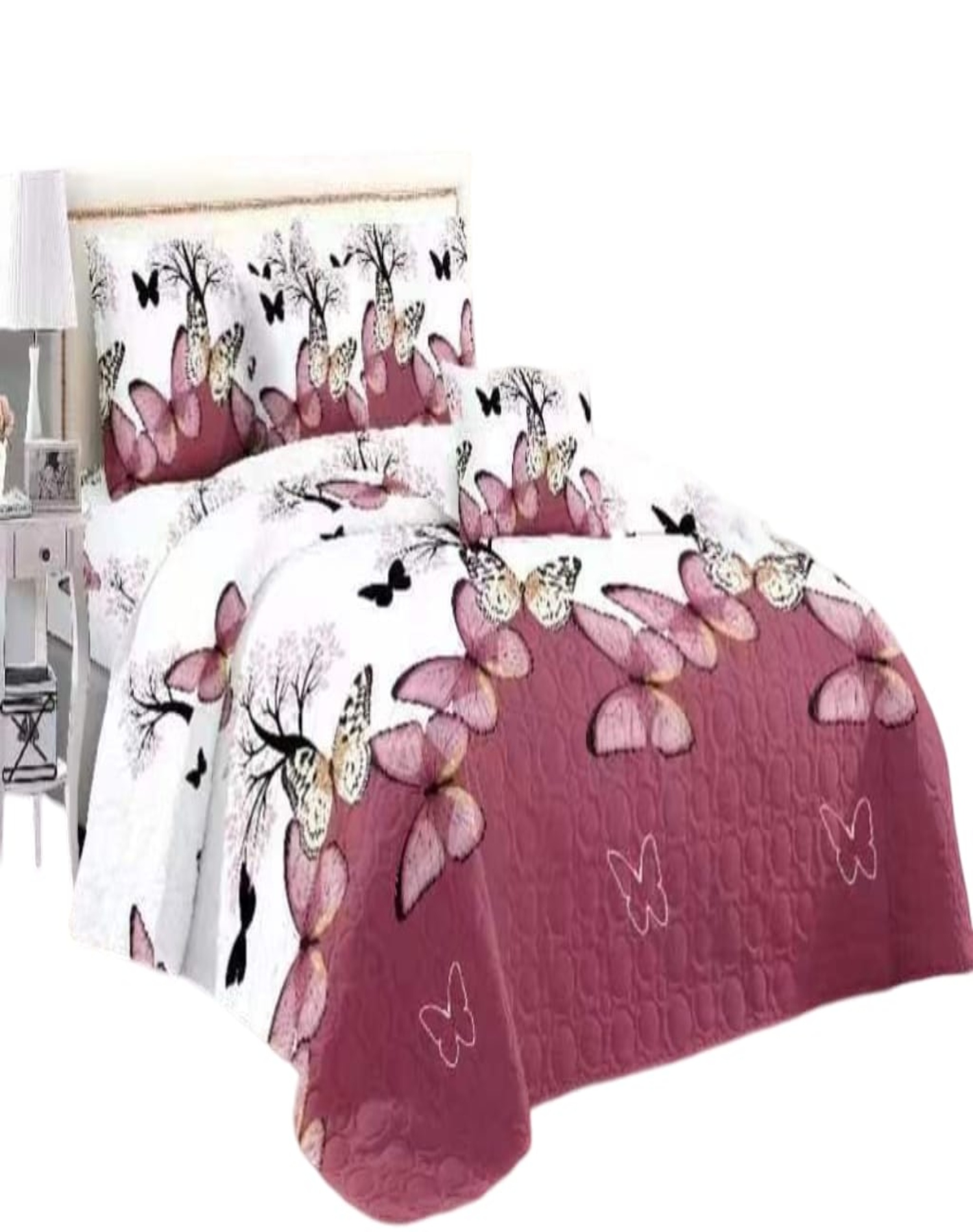 CUBRECAMA MULTICOLOR QUILT KING VERANO Y PRIMAVERA C14 - 1