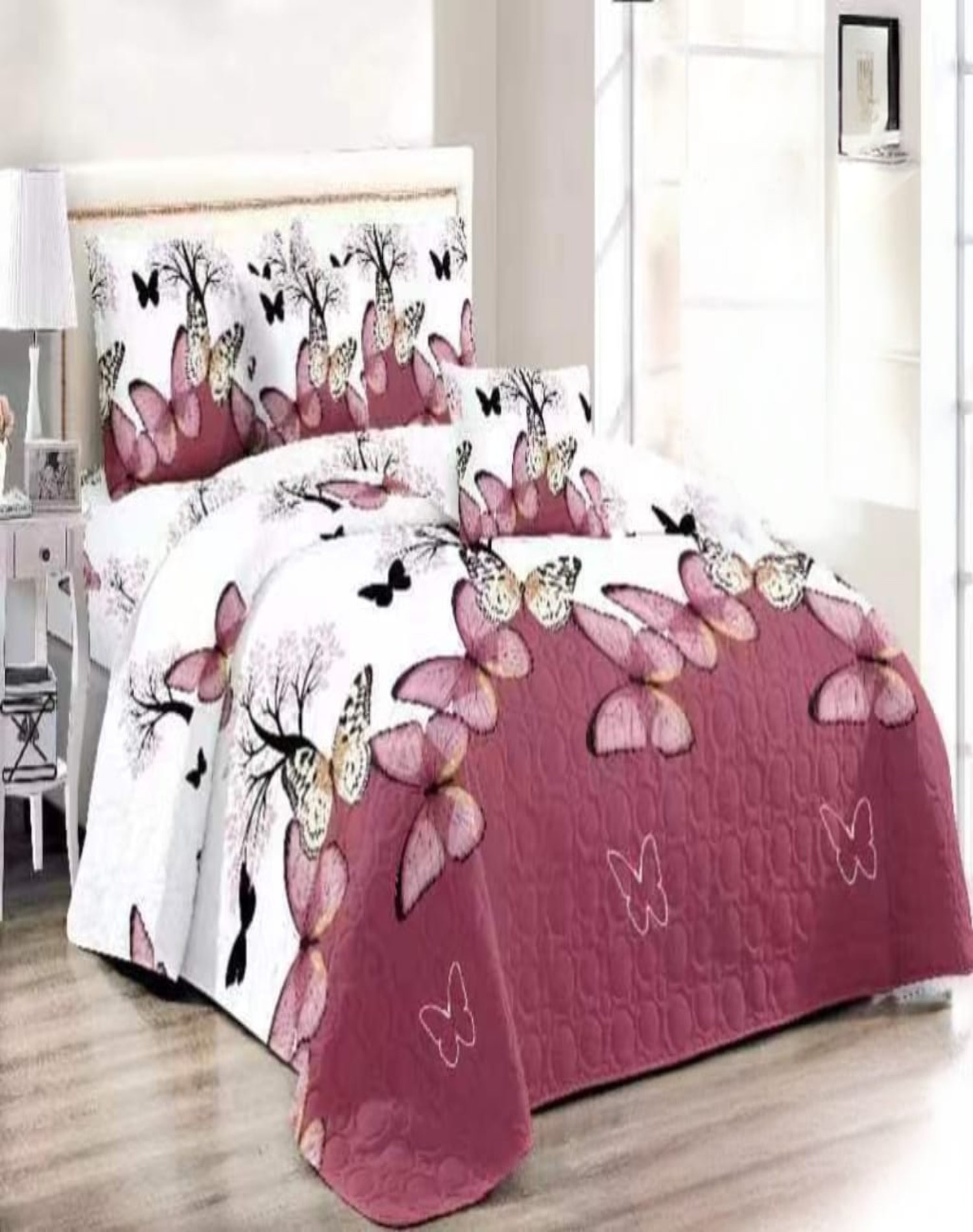 CUBRECAMA MULTICOLOR QUILT KING VERANO Y PRIMAVERA C14 - 3
