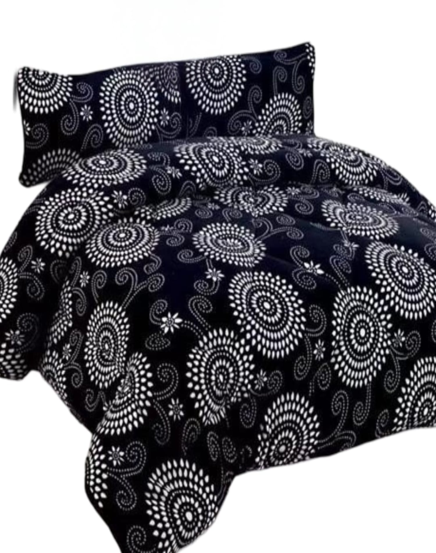 COBERTOR PLUSH MULTICOLOR INVIERNO 230X250 CHIPORRO ULTRA CÁLIDO A3 - 1