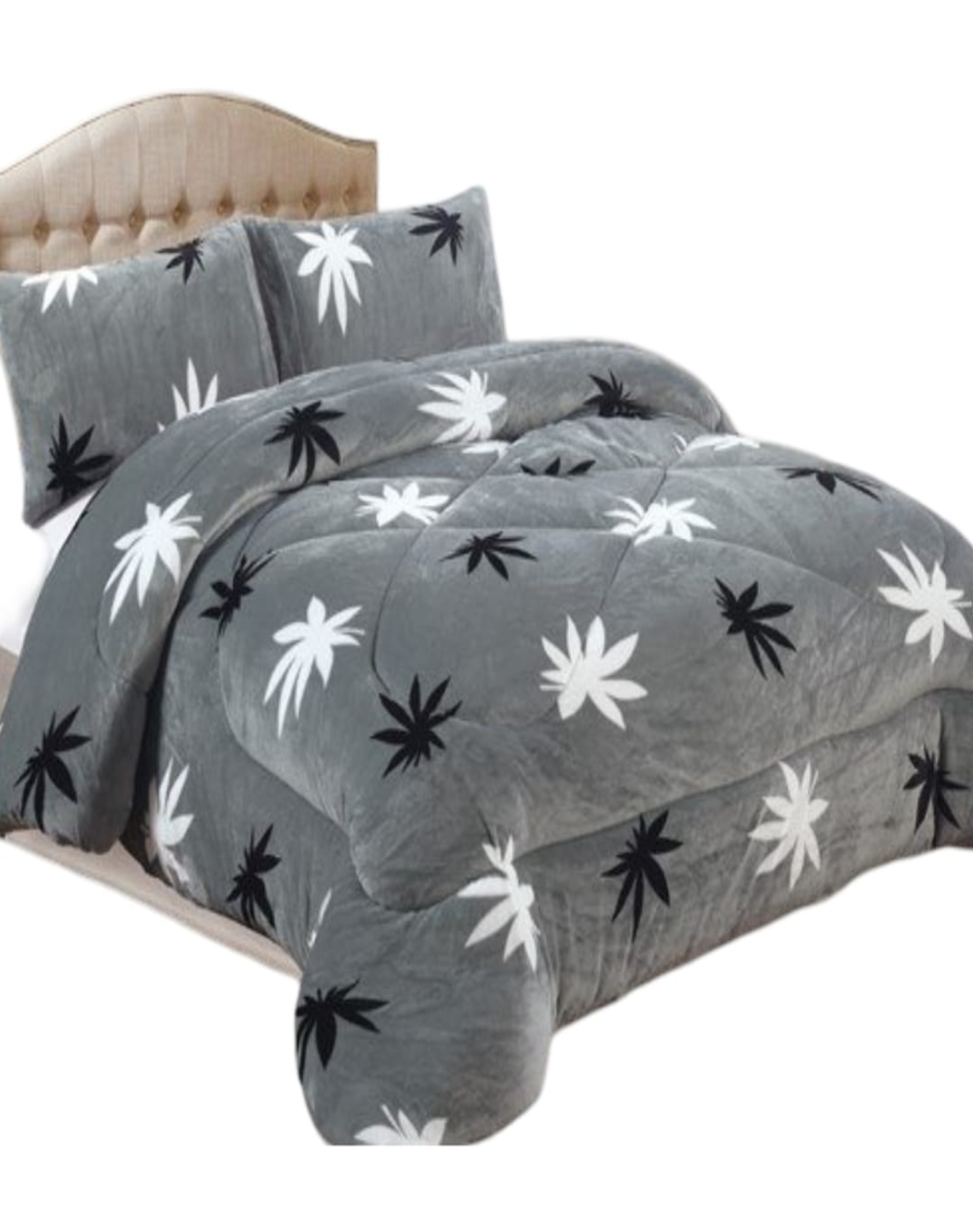 COBERTOR PLUSH MULTICOLOR INVIERNO 230X250 CHIPORRO ULTRA CÁLIDO A12 - 2