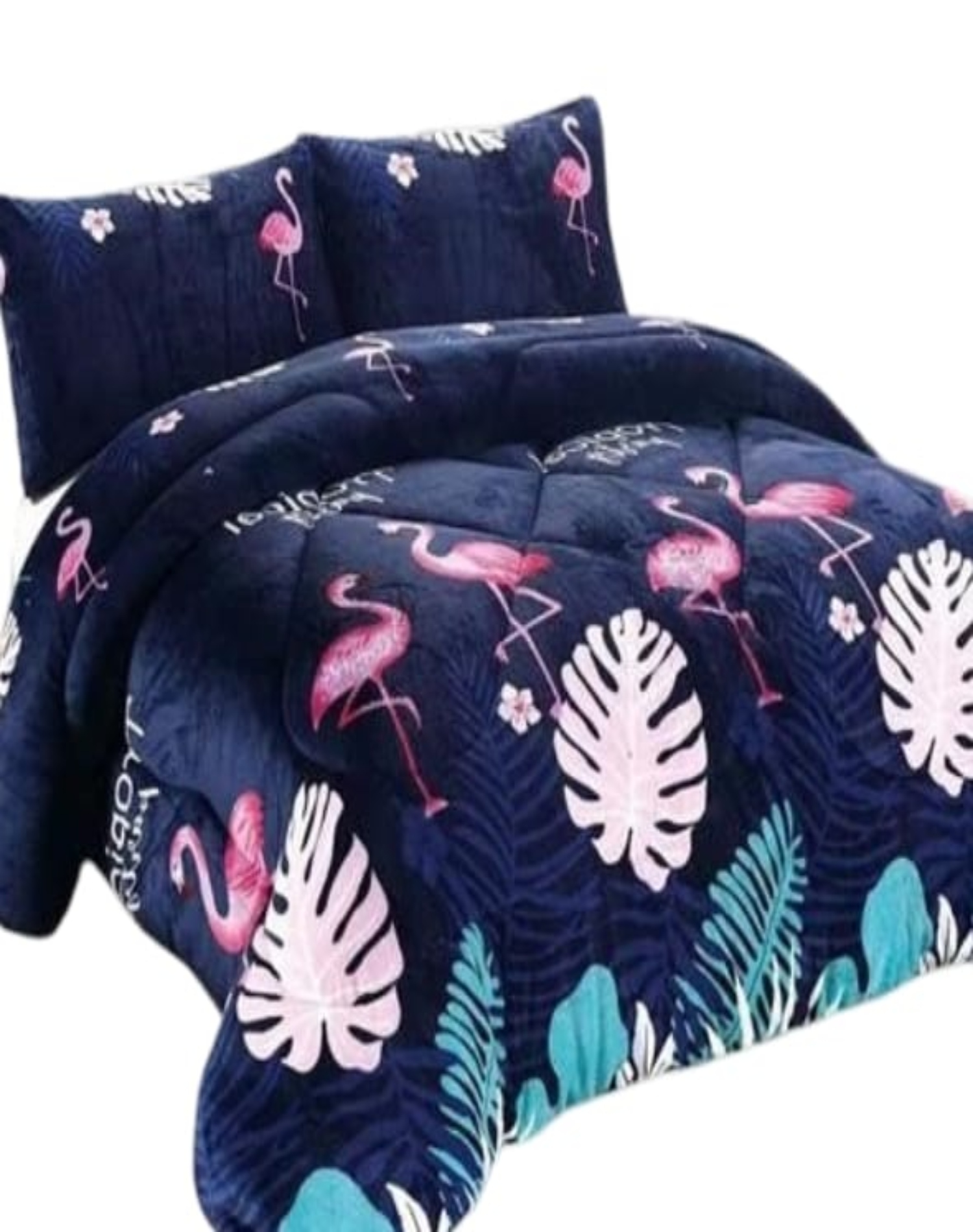 COBERTOR PLUSH MULTICOLOR INVIERNO 230X250 CHIPORRO ULTRA CÁLIDO A4 - 1