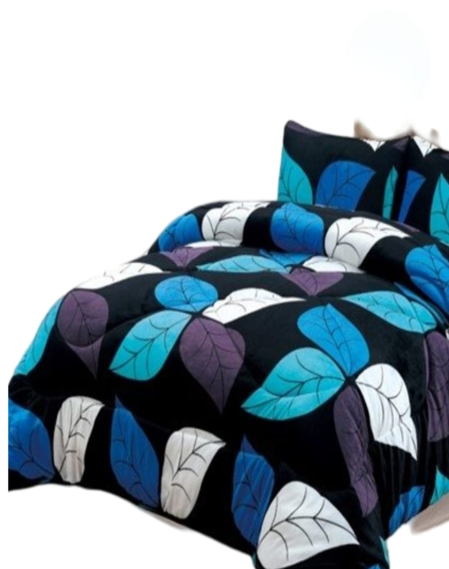 COBERTOR PLUSH MULTICOLOR INVIERNO 230X250 CHIPORRO ULTRA CÁLIDO A15 - 1