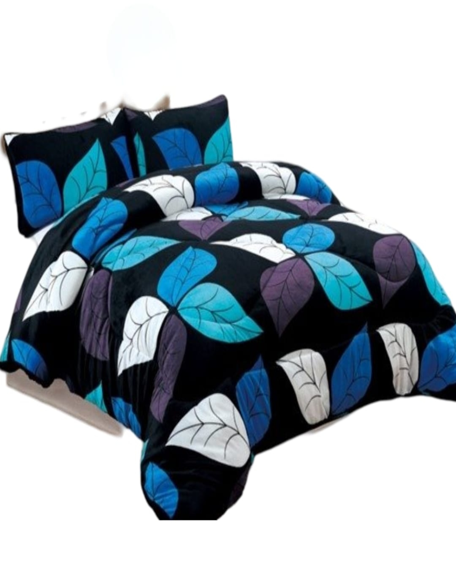 COBERTOR PLUSH MULTICOLOR INVIERNO 230X250 CHIPORRO ULTRA CÁLIDO A15 - 2