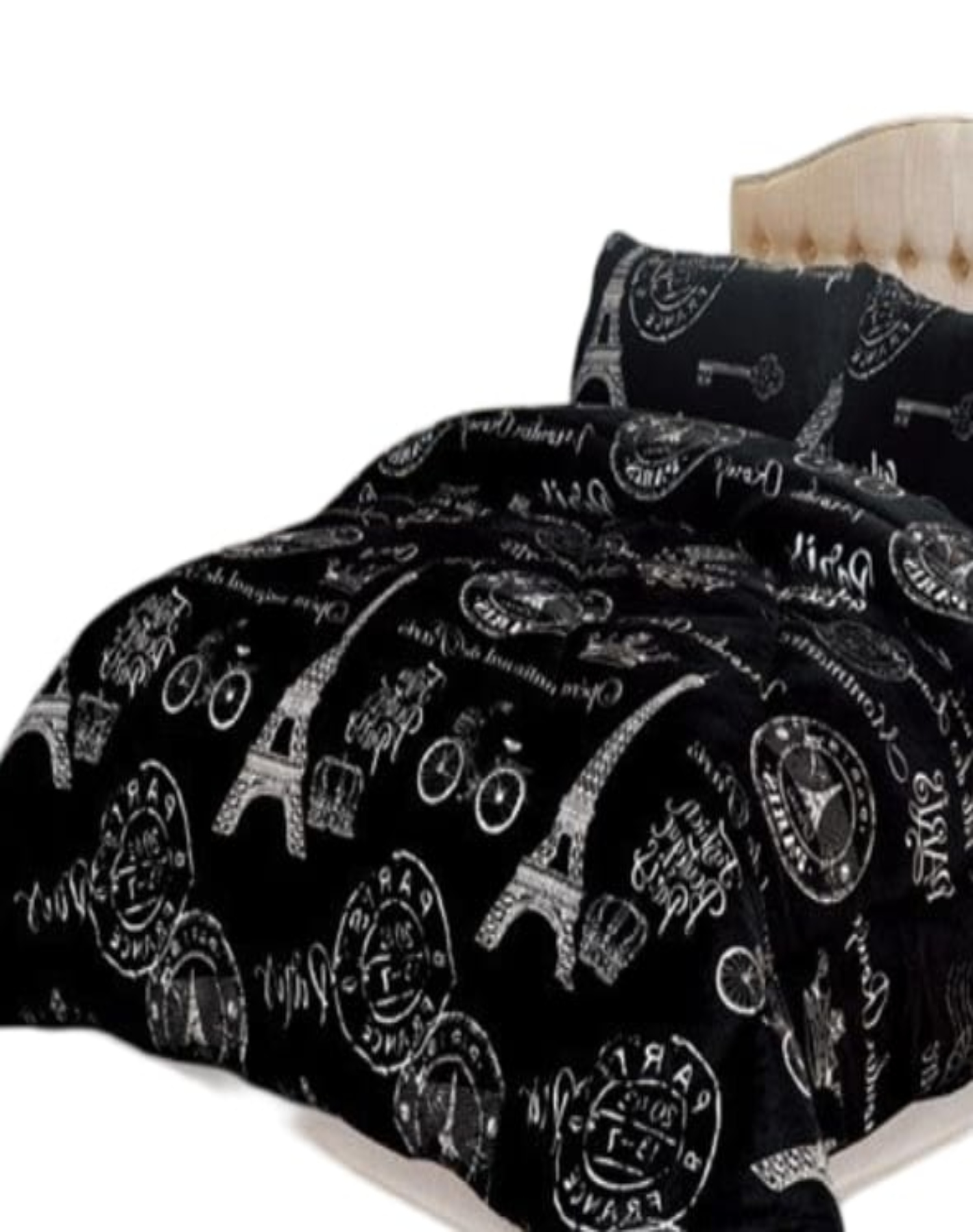 COBERTOR PLUSH MULTICOLOR INVIERNO 230X250 CHIPORRO ULTRA CÁLIDO A10 - 1