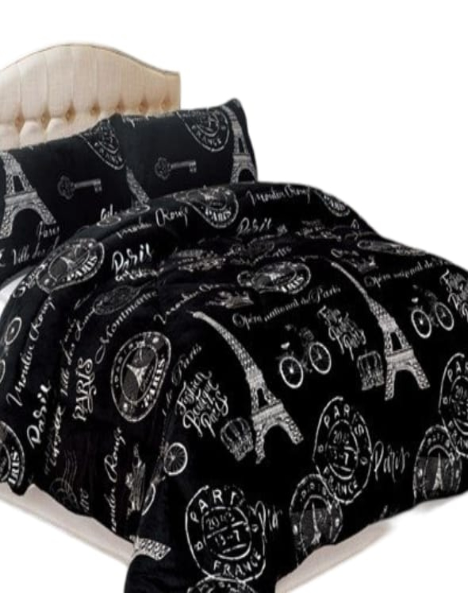 COBERTOR PLUSH MULTICOLOR INVIERNO 230X250 CHIPORRO ULTRA CÁLIDO A10 - 2