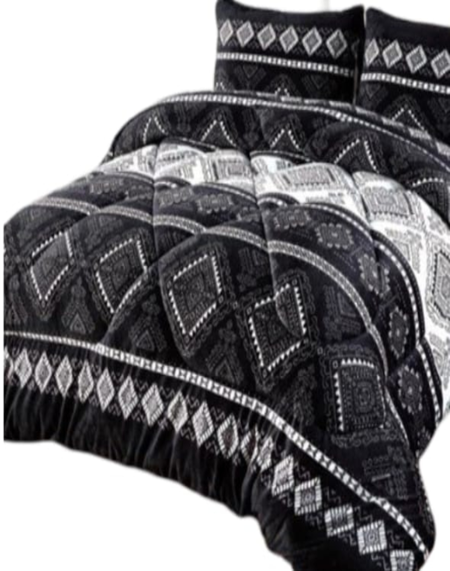 COBERTOR PLUSH MULTICOLOR INVIERNO CHIPORRO 180X230 SUAVE Y CÁLIDO B10 - 1