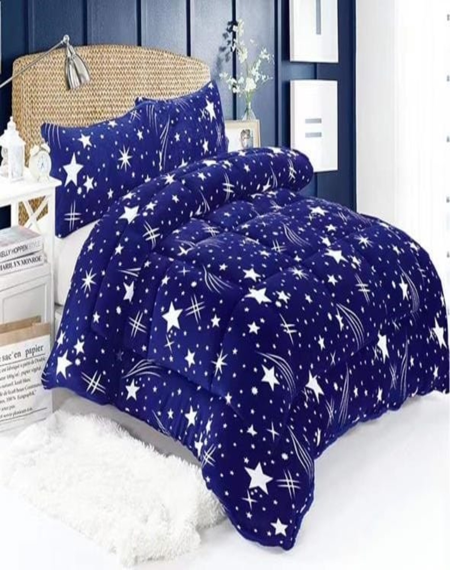 COBERTOR PLUSH MULTICOLOR INVIERNO 230X250 CHIPORRO ULTRA CÁLIDO A22 - 3