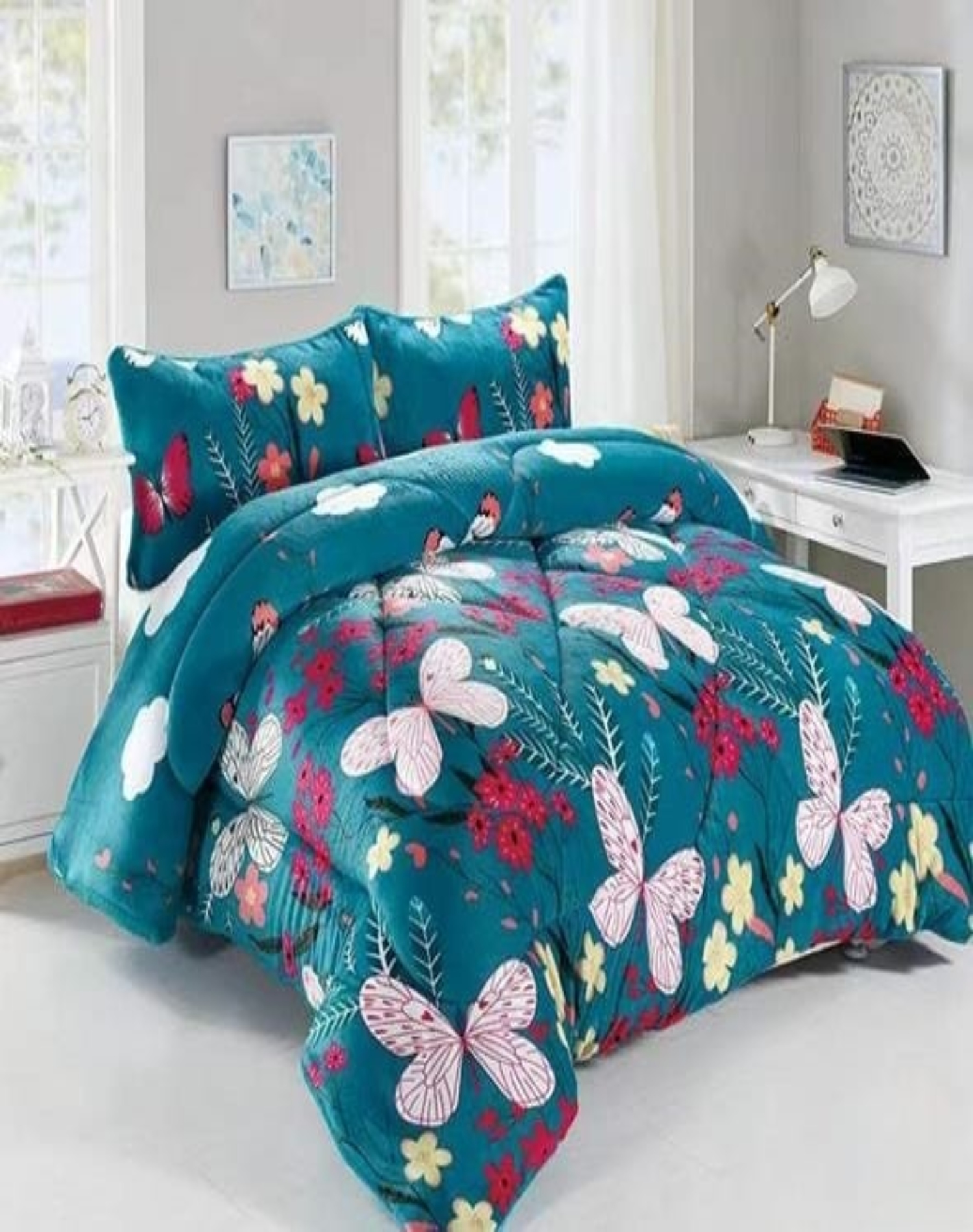 COBERTOR PLUSH MULTICOLOR INVIERNO 230X250 CHIPORRO ULTRA CÁLIDO A21 - 3
