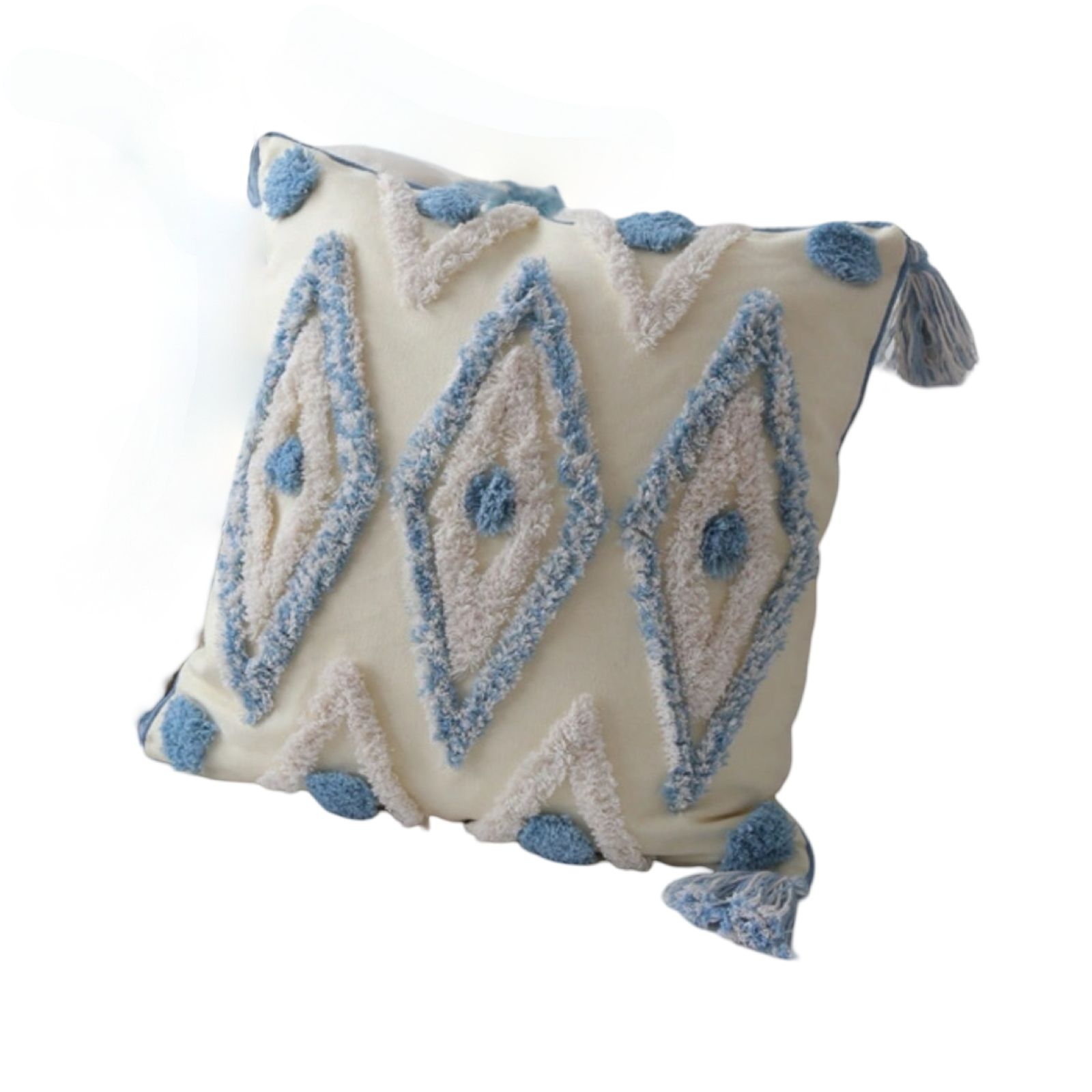 FUNDA COJÍN SET 4 BOHO 45 X 45 CM MULTICOLOR - 2