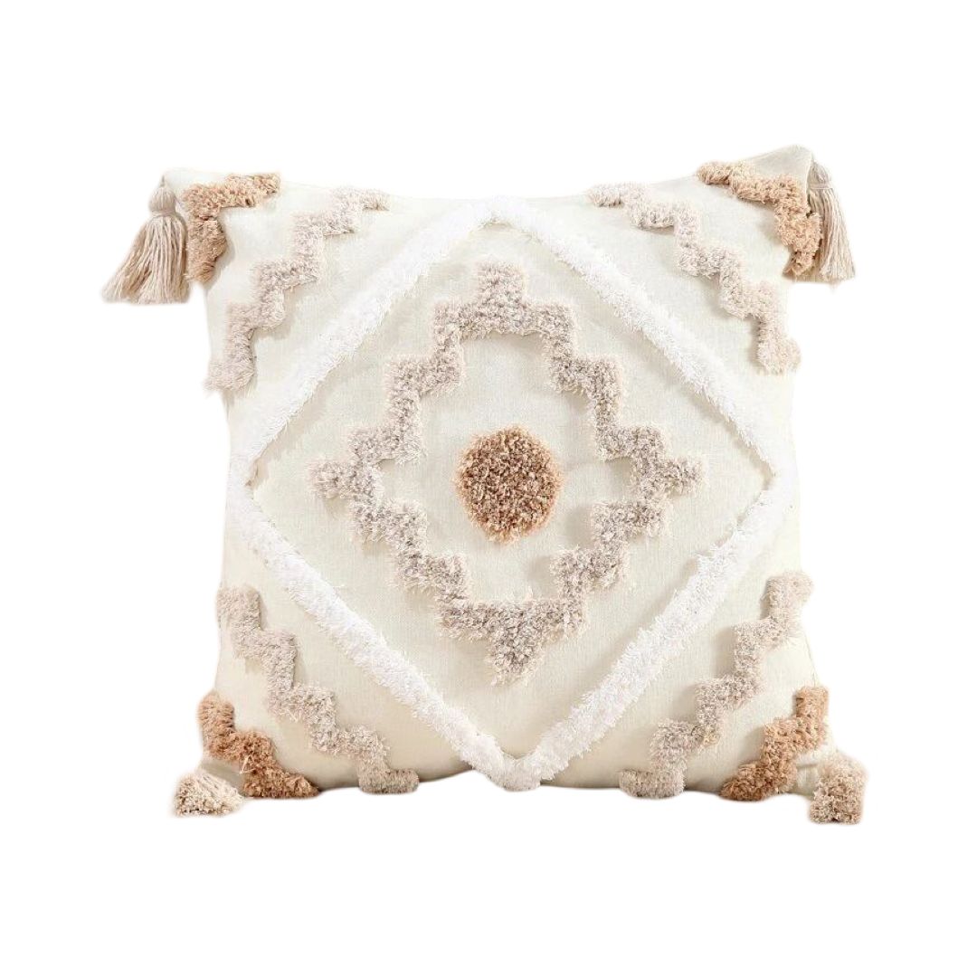 FUNDA COJÍN SET 4 BOHO B4 45 X 45 CM MULTICOLOR - 2