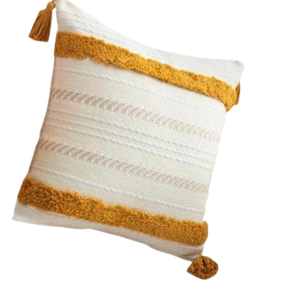 FUNDA COJÍN SET 4 BOHO B8 45 X 45 CM MULTICOLOR - 3