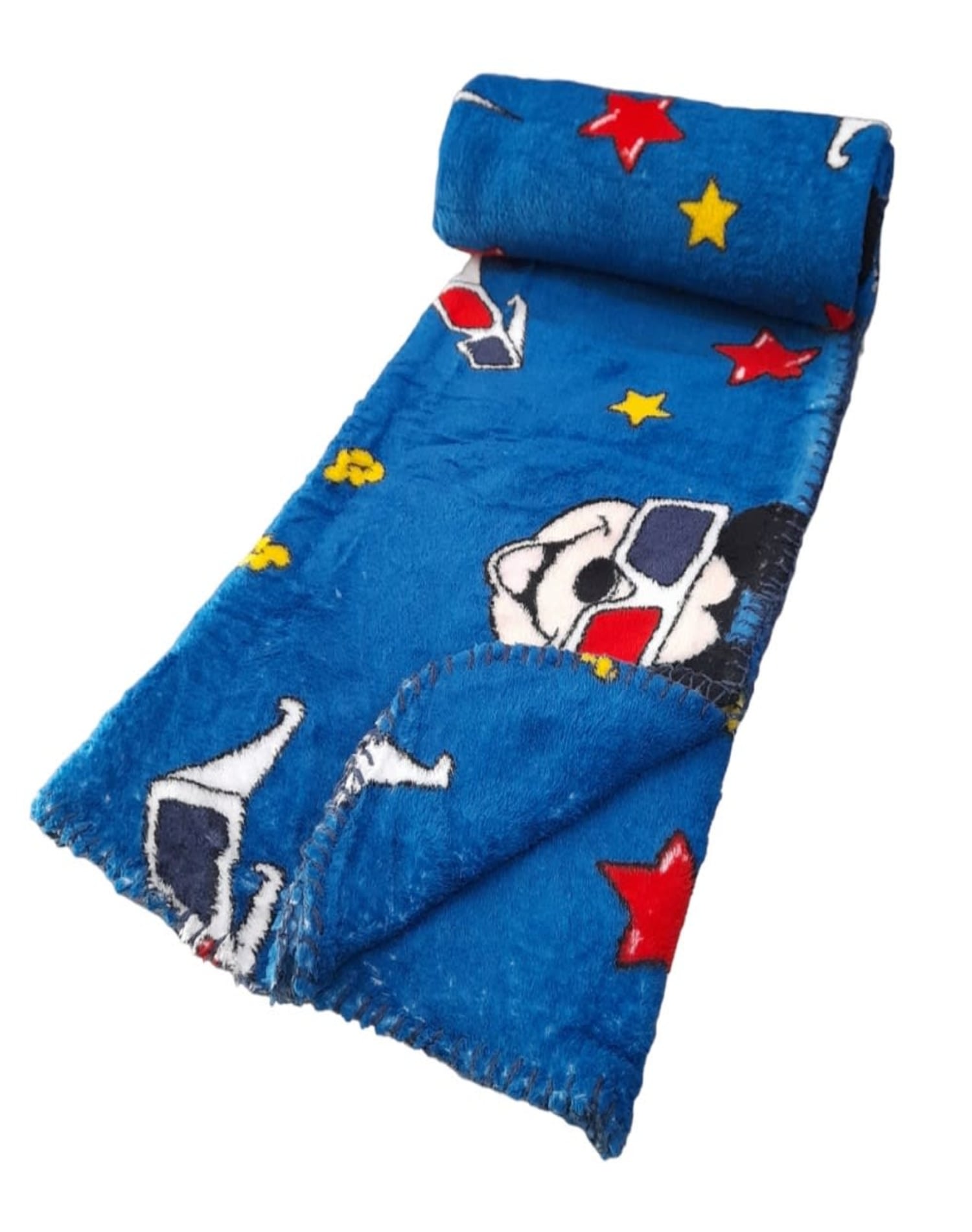 MANTA INFANTIL NIÑO DISEÑO ANIMADO SUAVE 19O4 152 X 127 CM MULTICOLOR - 1