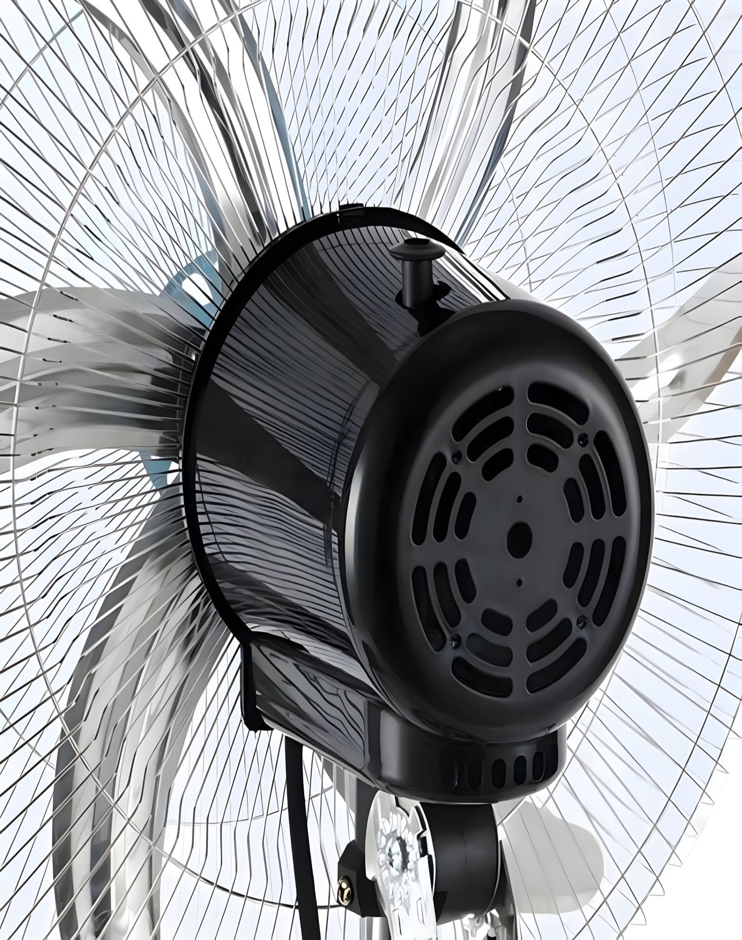 PACK DE 2 VENTILADORES DE 18 PULGADAS ASPA METÁLICA PLATEADA - 6