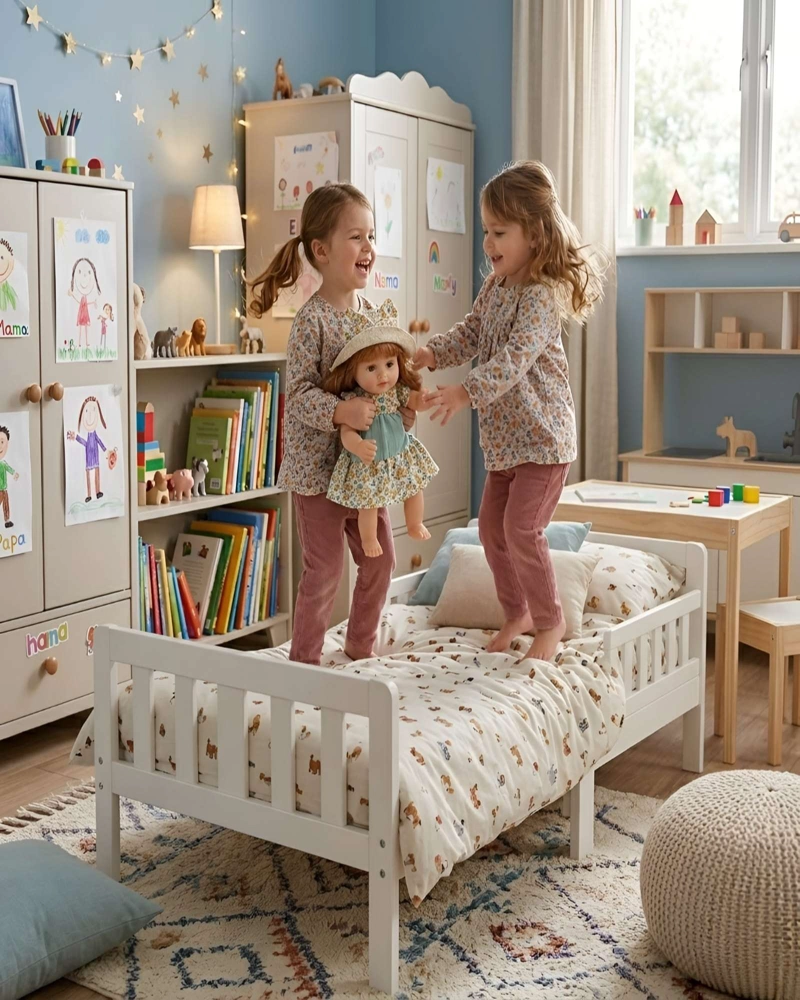 MUÑECA MULTICOLOR REALISTA CON EFECTO GRAVEDAD 7N5 - 5