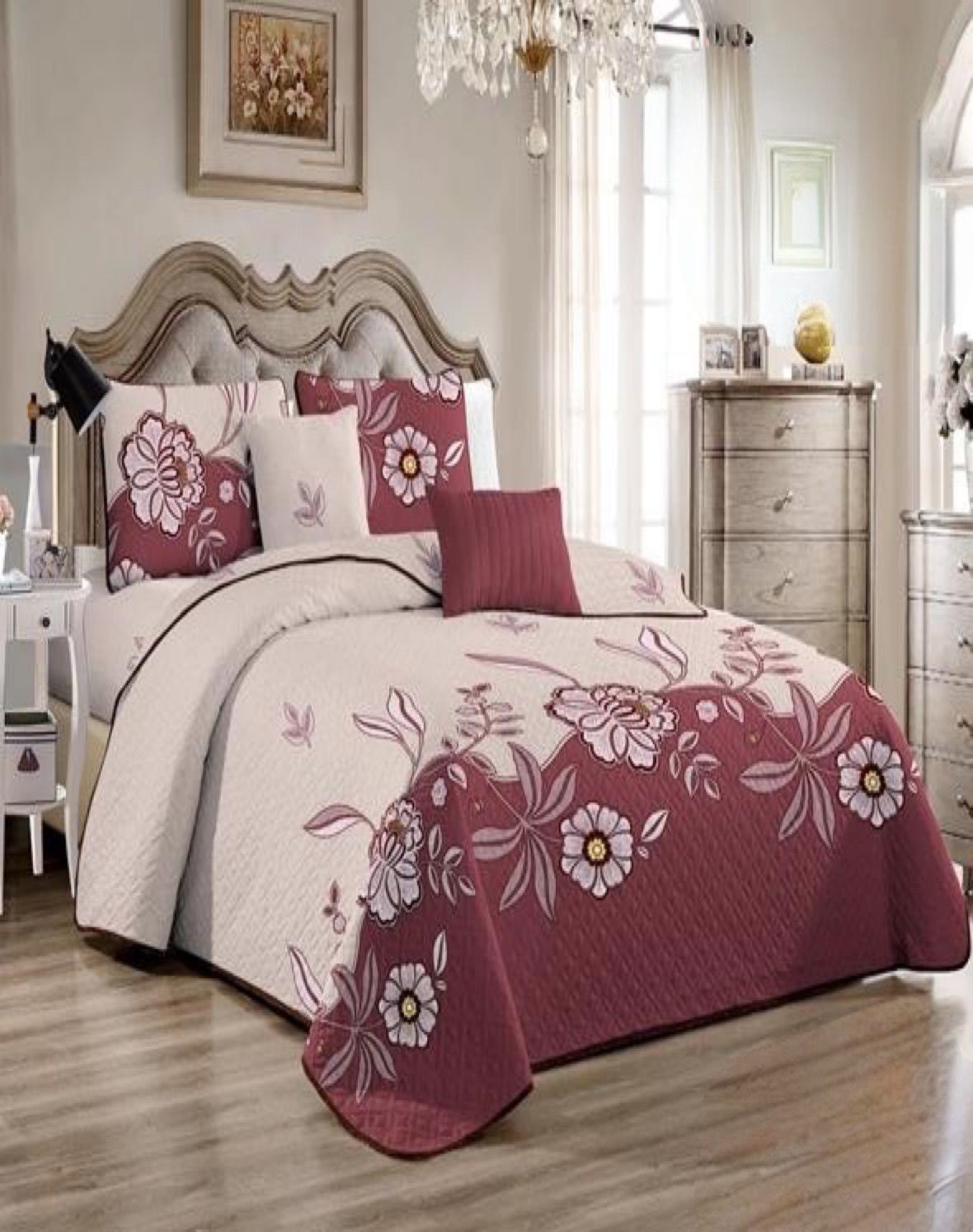 CUBRECAMA MULTICOLOR QUILT PLAZA Y MEDIA VERANO FRESCO 11N49 - 3
