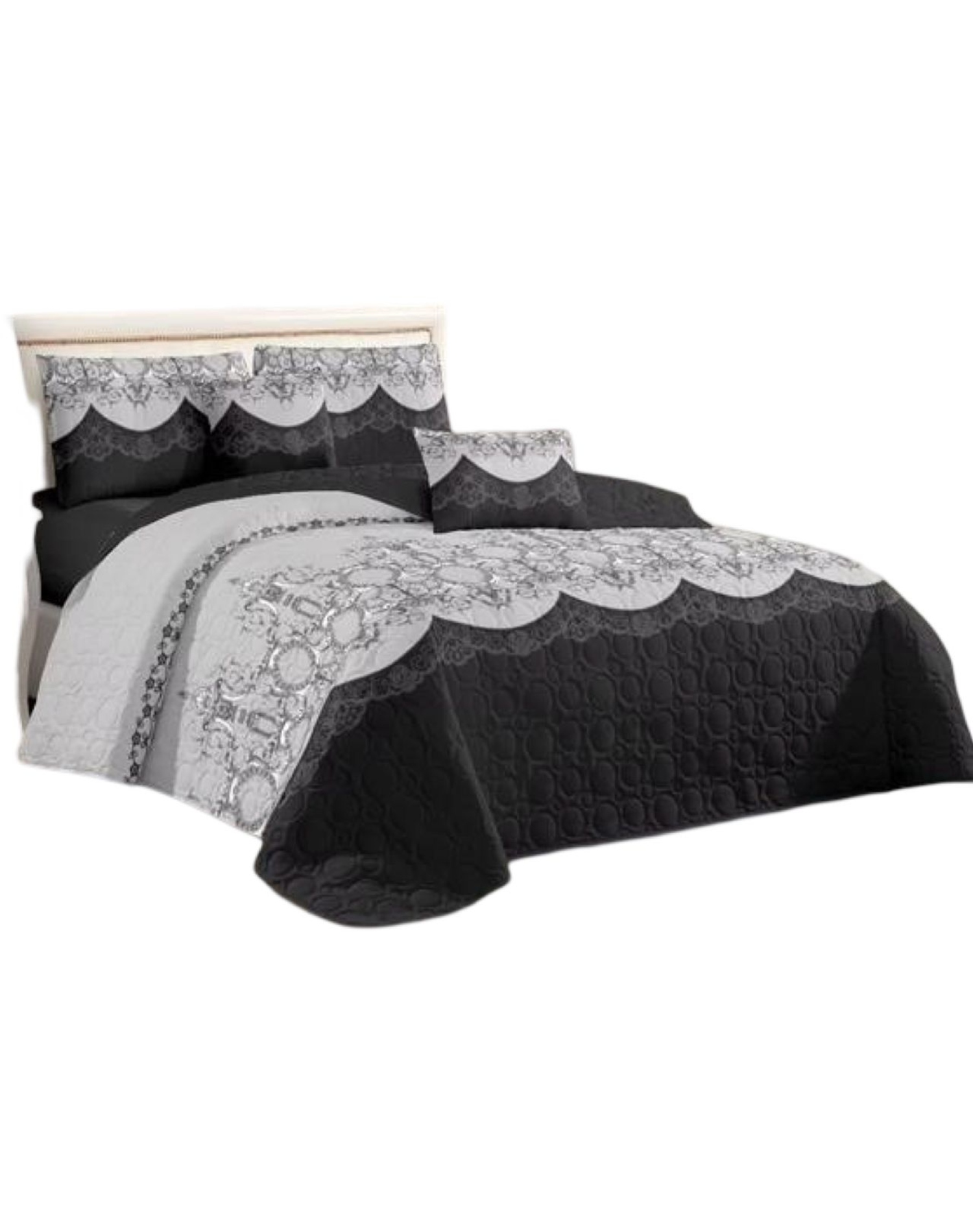 CUBRECAMA MULTICOLOR QUILT PLAZA Y MEDIA VERANO FRESCO 11N28 - 1