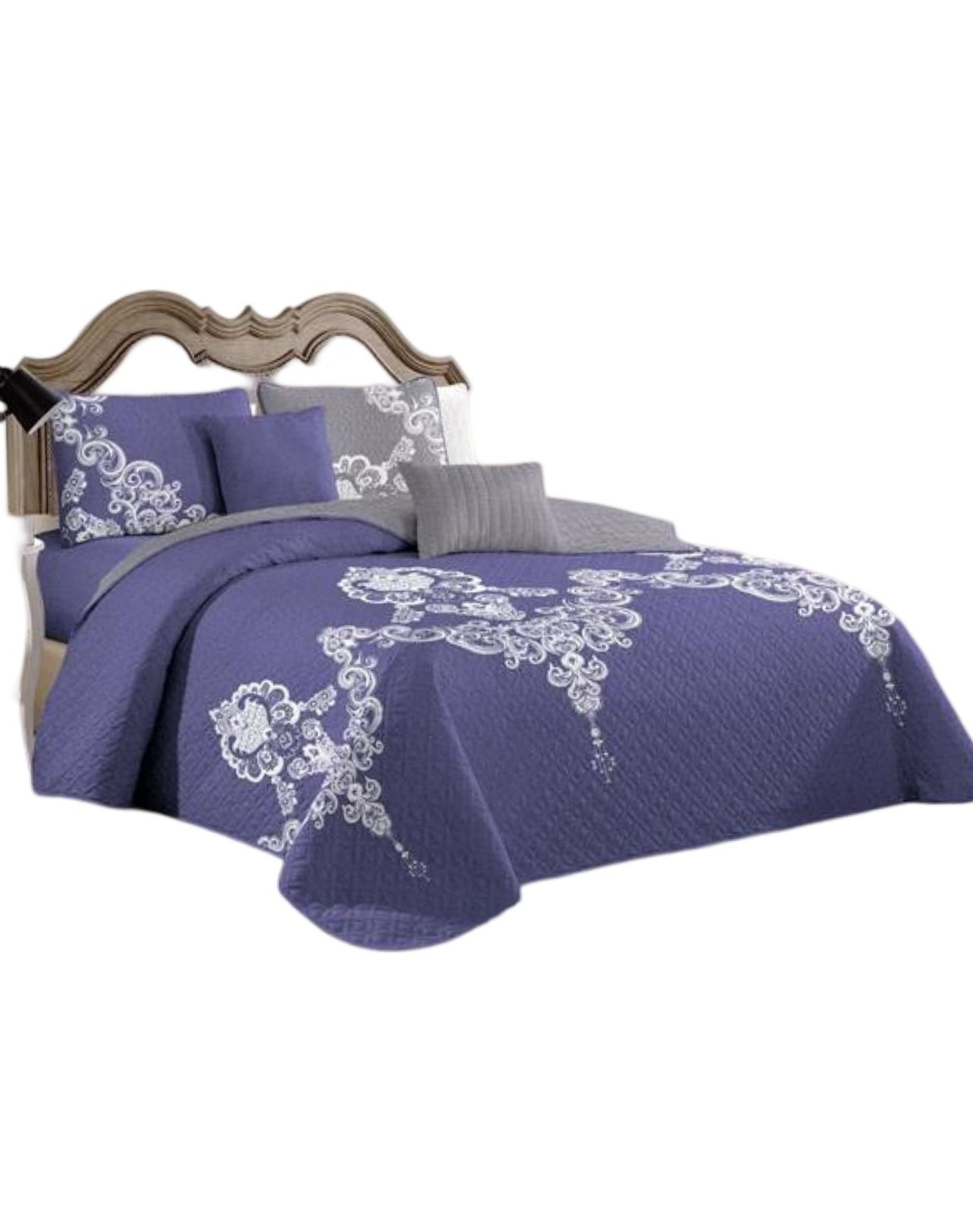 CUBRECAMA MULTICOLOR QUILT PLAZA Y MEDIA VERANO FRESCO 11N32 - 1