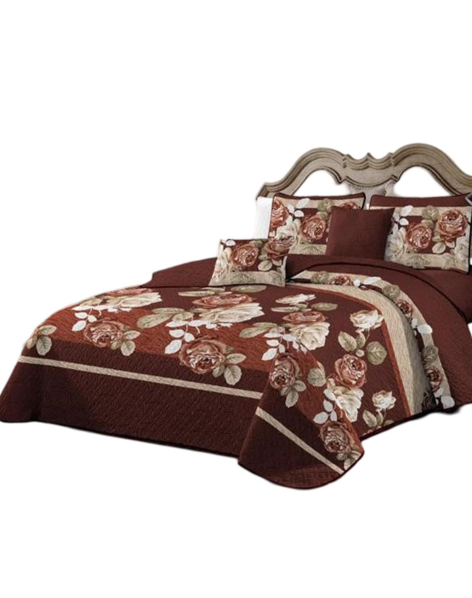 CUBRECAMA MULTICOLOR QUILT PLAZA Y MEDIA VERANO FRESCO 11N06 - 2
