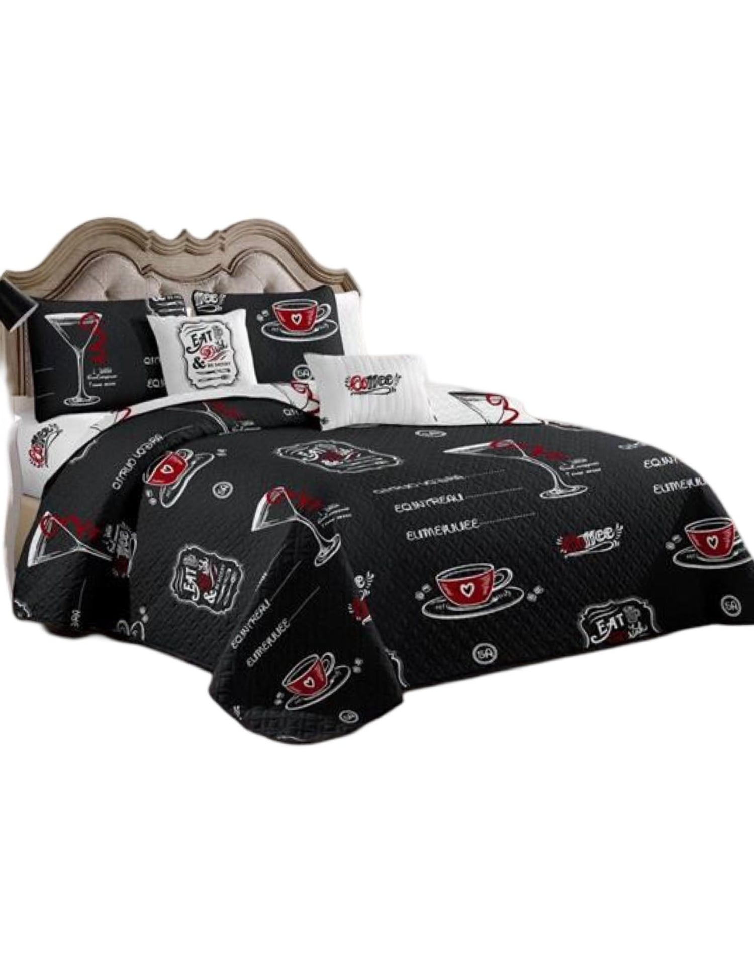 CUBRECAMA MULTICOLOR QUILT PLAZA Y MEDIA VERANO FRESCO 11N31 - 1