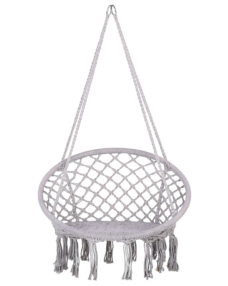 HAMACA SILLA COLGANTE REFORZADA PARA INTERIOR Y EXTERIOR SIN COJINES - 2