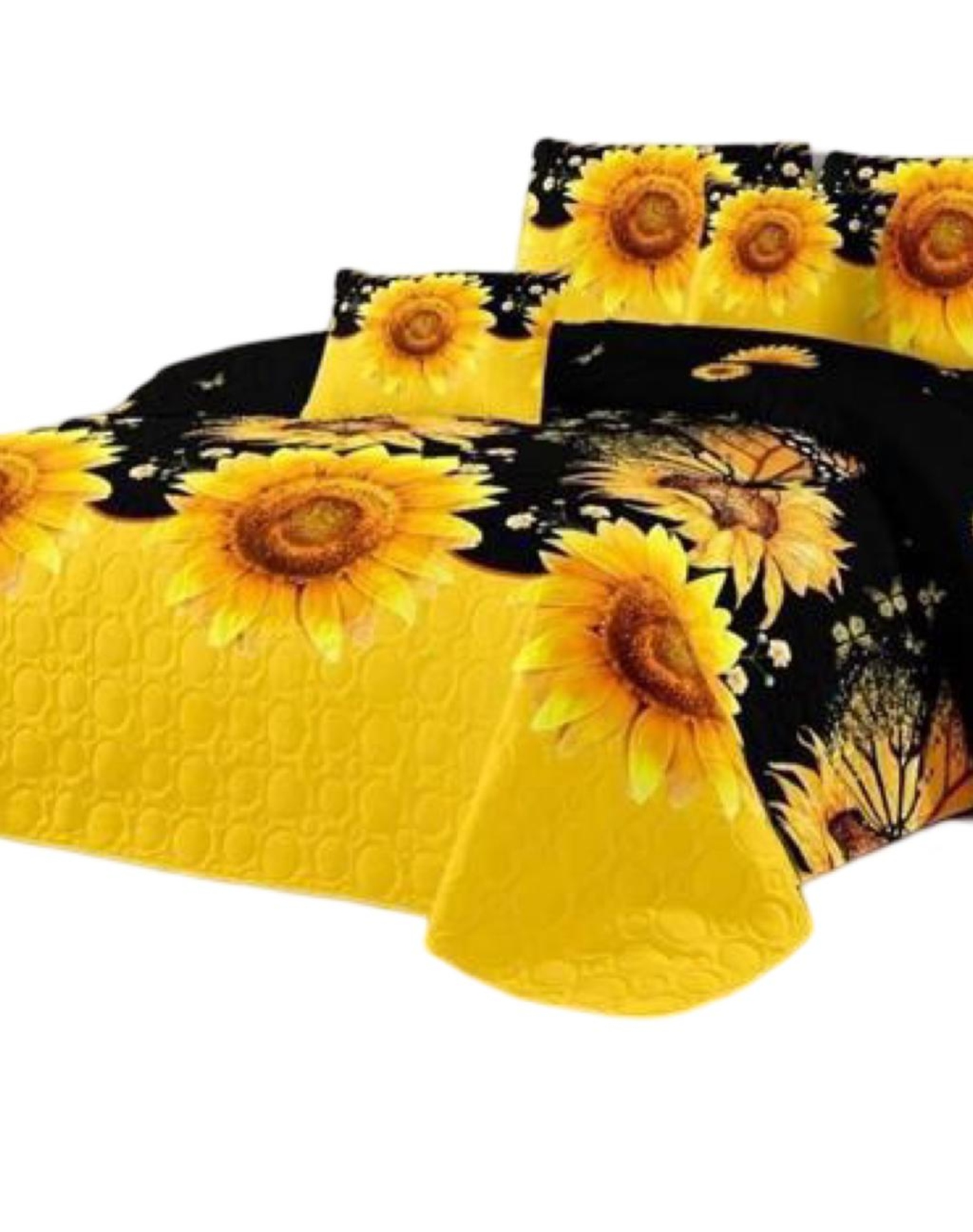 CUBRECAMA MULTICOLOR QUILT 2 PLAZAS+2 FUNDAS VERANO FRESCO 13N75 - 2