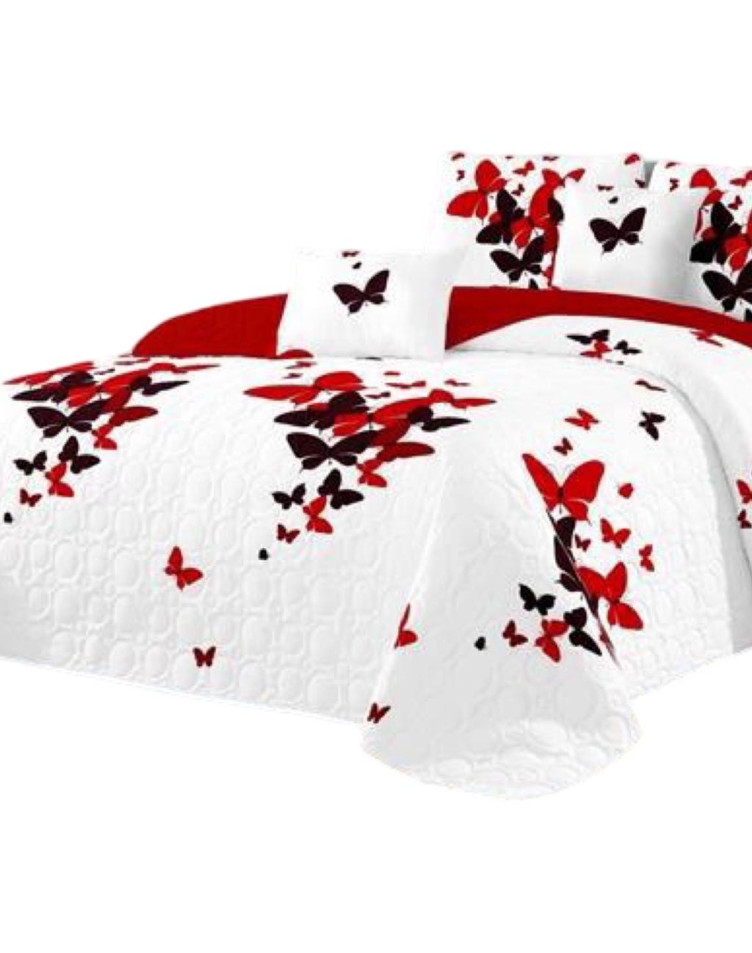 CUBRECAMA MULTICOLOR QUILT 2 PLAZAS+2 FUNDAS VERANO FRESCO 13N11 - 2