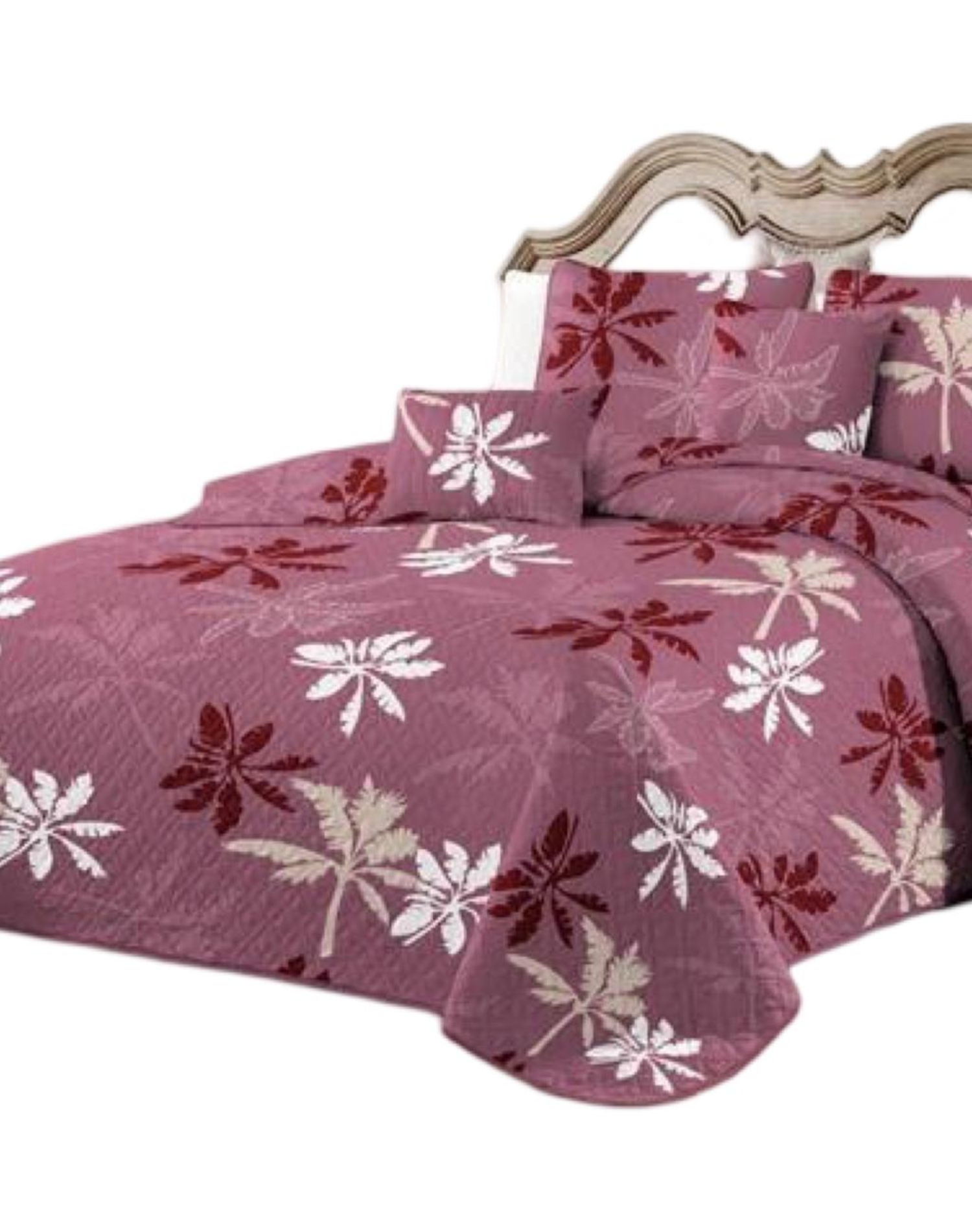 CUBRECAMA MULTICOLOR QUILT 2 PLAZAS+2 FUNDAS VERANO FRESCO 13N31 - 2