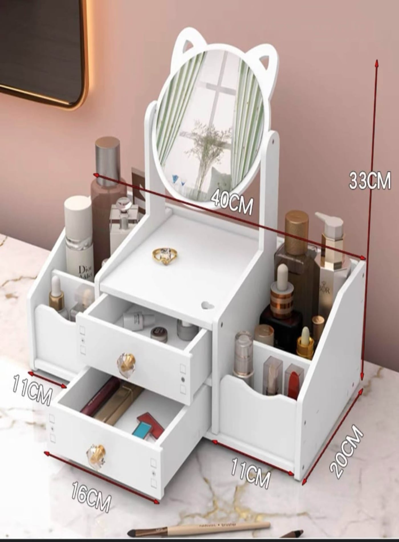 ORGANIZADORA DE MAQUILLAJE 23N2 - 3