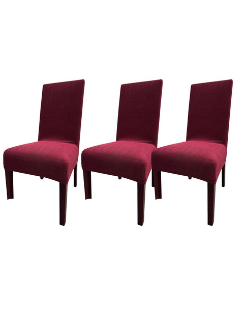 FUNDA PACK 6 CUBRE SILLA COMEDOR BURDEO - 3