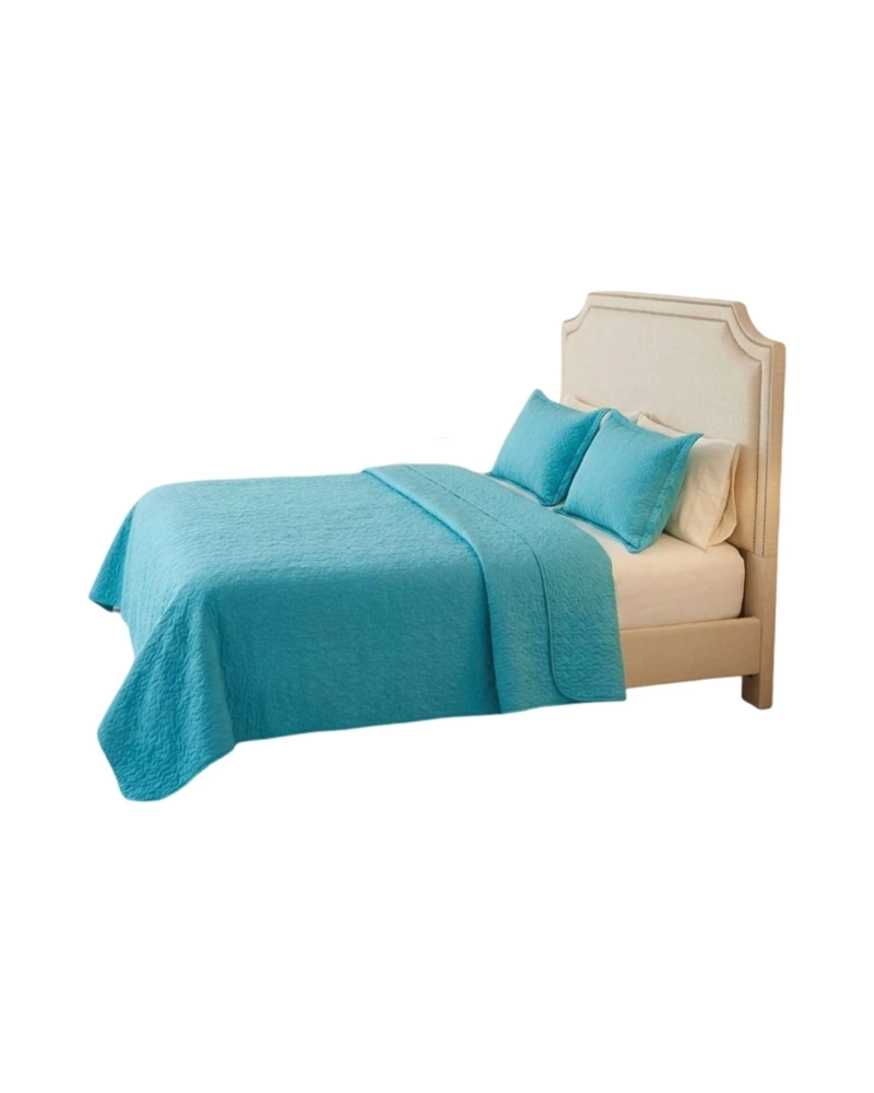CUBRECAMA ALGODÓN MULTICOLOR QUILT VERANO KING-SUPERKING - 5