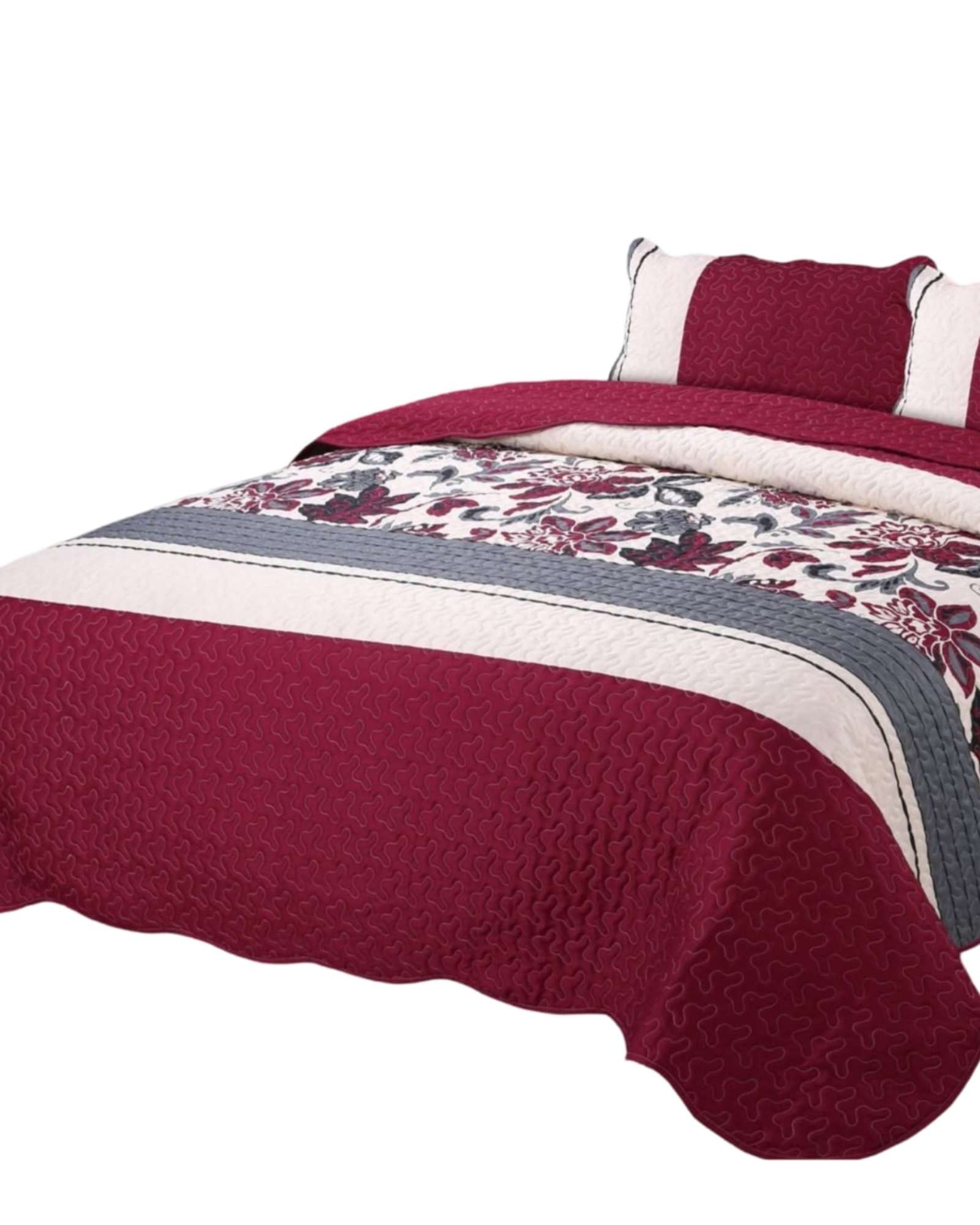 CUBRECAMA ALGODÓN MULTICOLOR QUILT VERANO KING-SUPERKING - 2