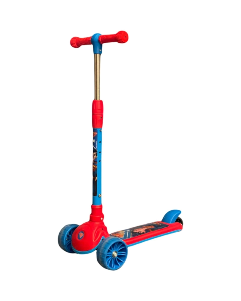 SCOOTER INFANTIL AJUSTABLE CON 3 RUEDAS DE LUCES LED AZUL - 6