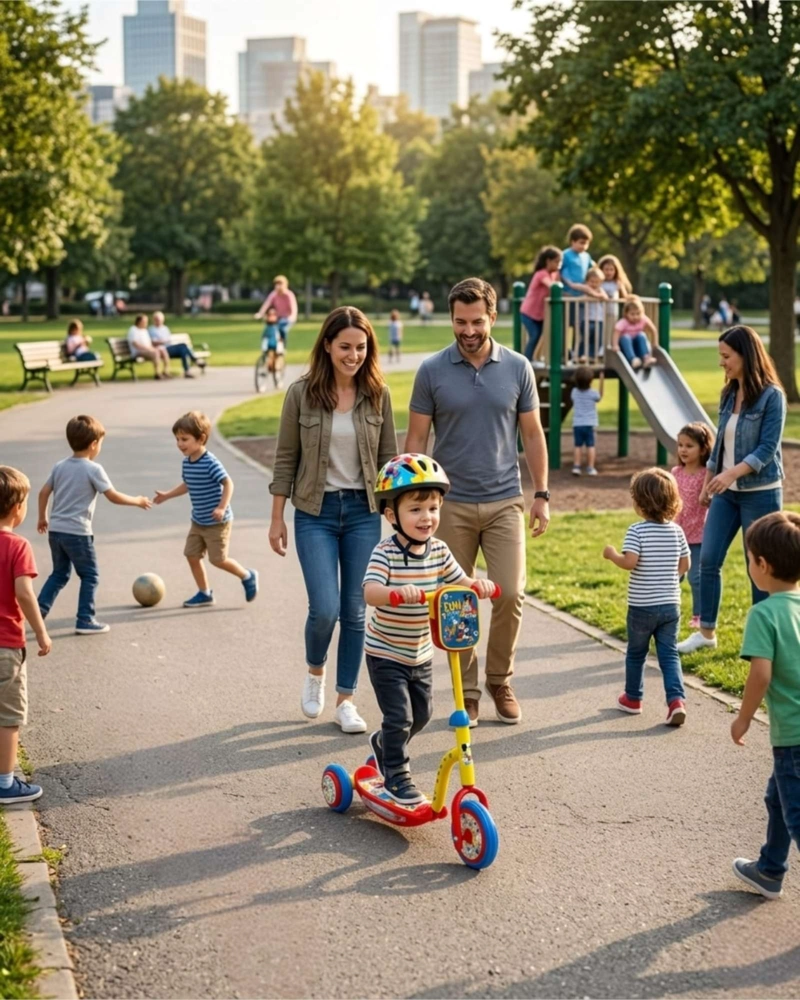 SCOOTER MONOPATIN INFANTIL 3 RUEDAS CON BOLSO - 3