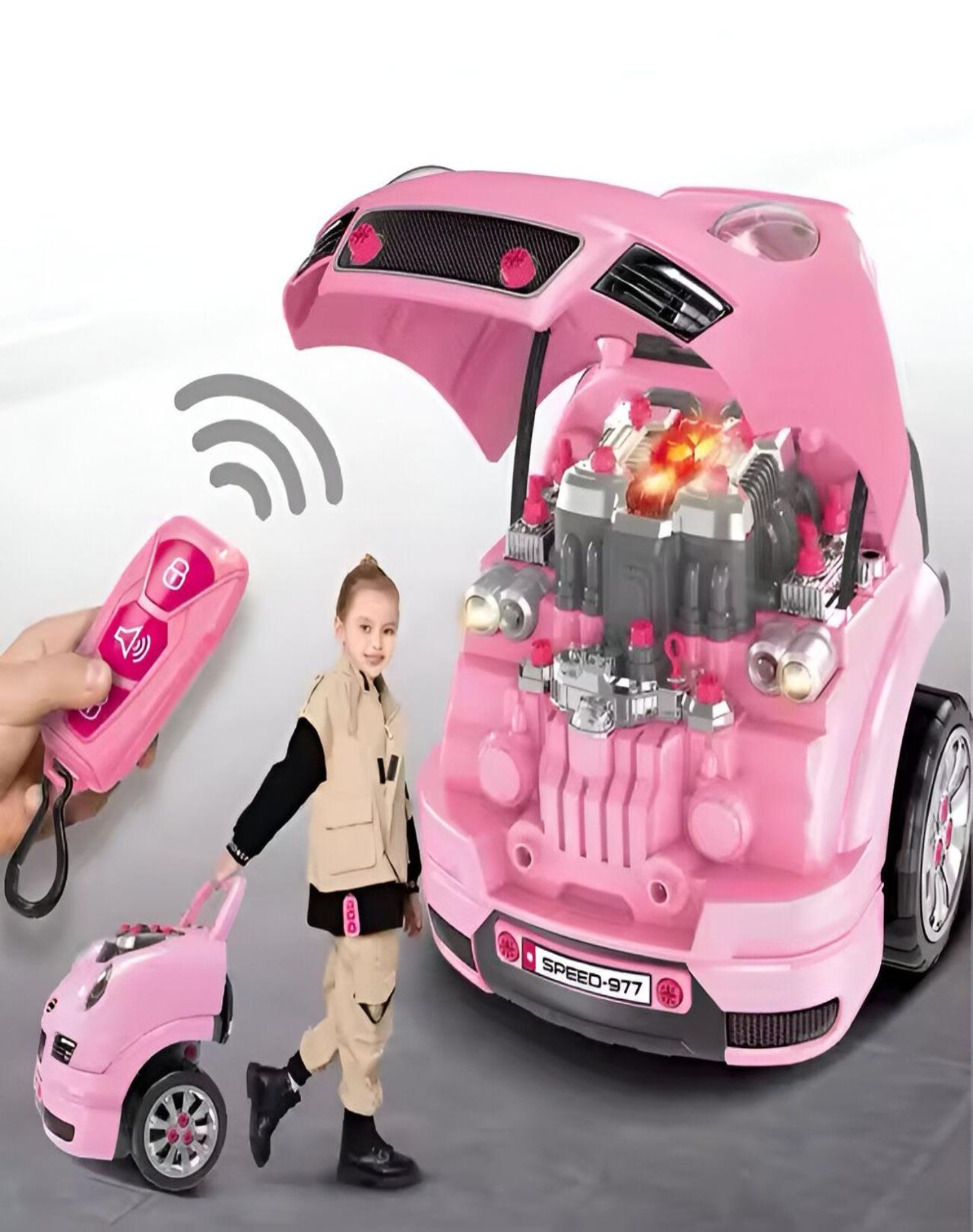 JUGUETE SET TALLER DE REPARACIÓN AUTOMOTRIZ 4 - 3